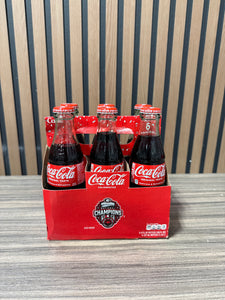 Georgia Bulldogs 2021 UGA National Championship Coca-Cola Glass 6 Pack Collector
