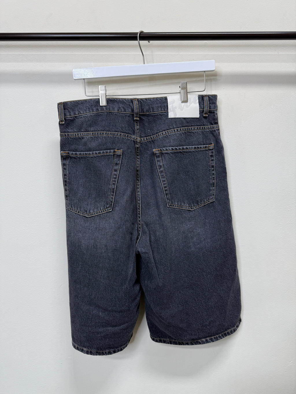 545 Denim Shorts black Sz M
