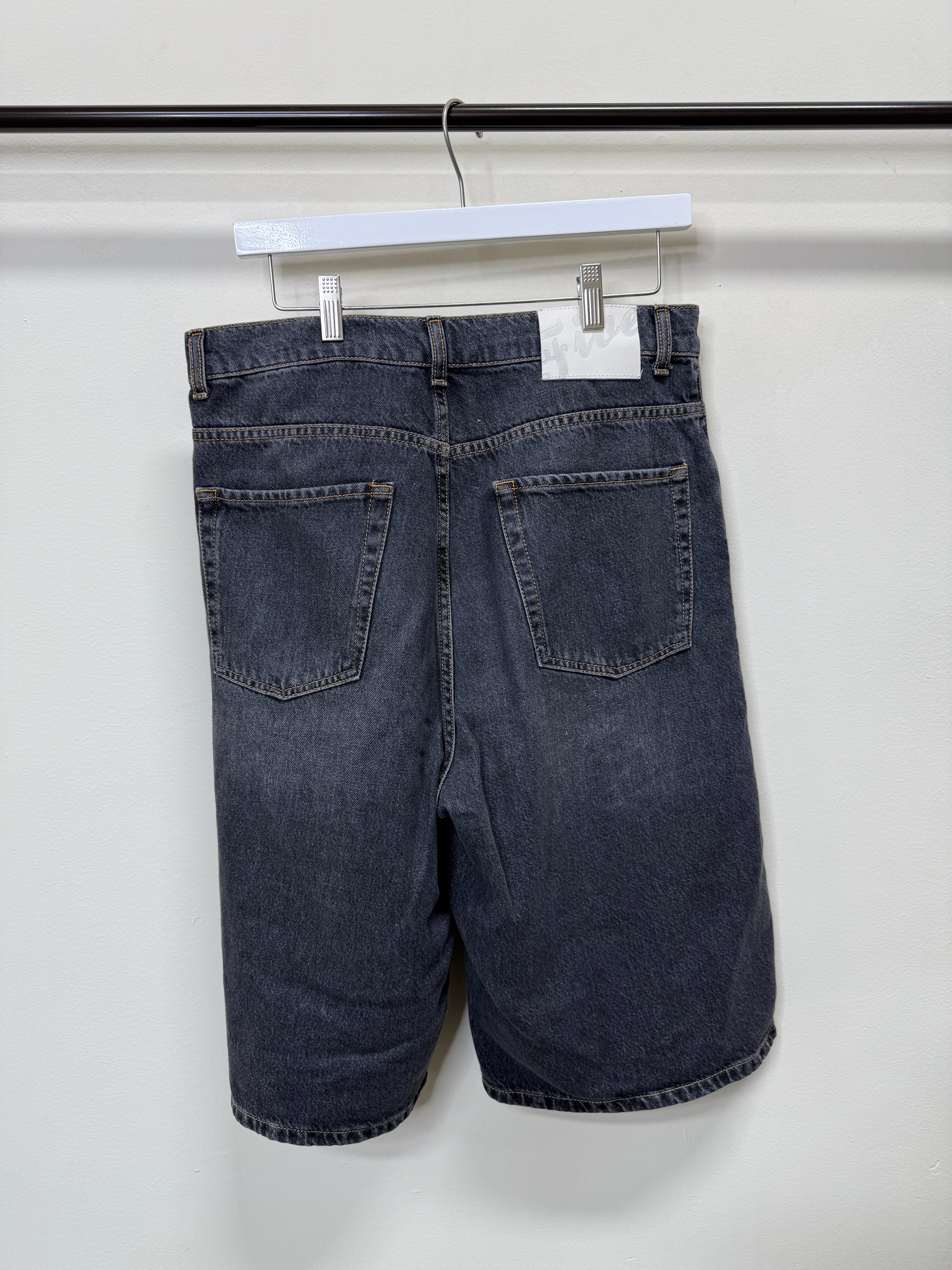 545 Denim Shorts black Sz M