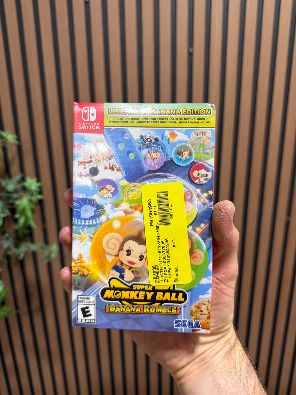 Super Monkey Ball Banana Rumble Launch Edition (Nintendo Switch) BRAND NEW