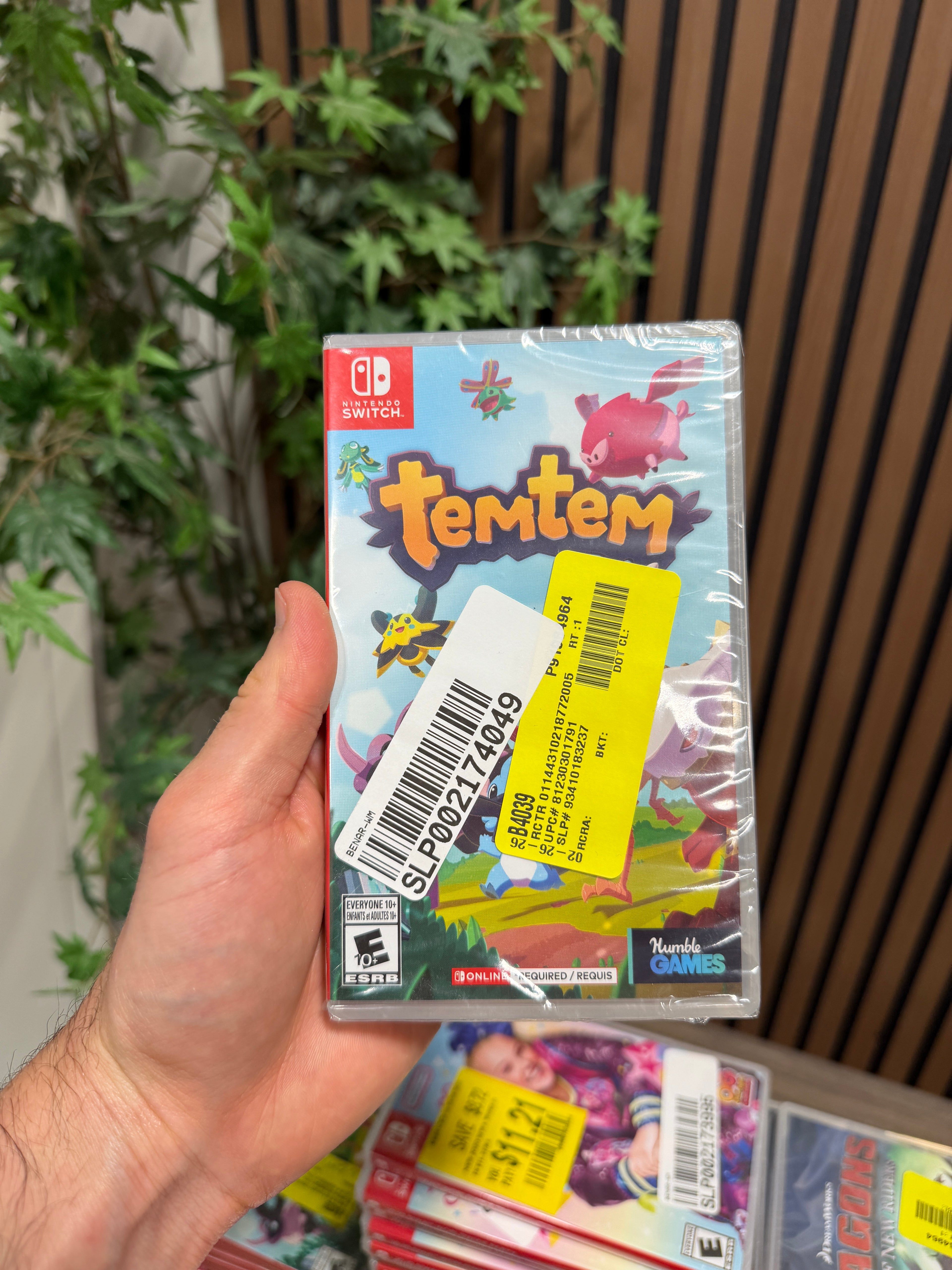 Temtem Nintendo Switch Video Game Multiplayer Creature-Collection Sealed