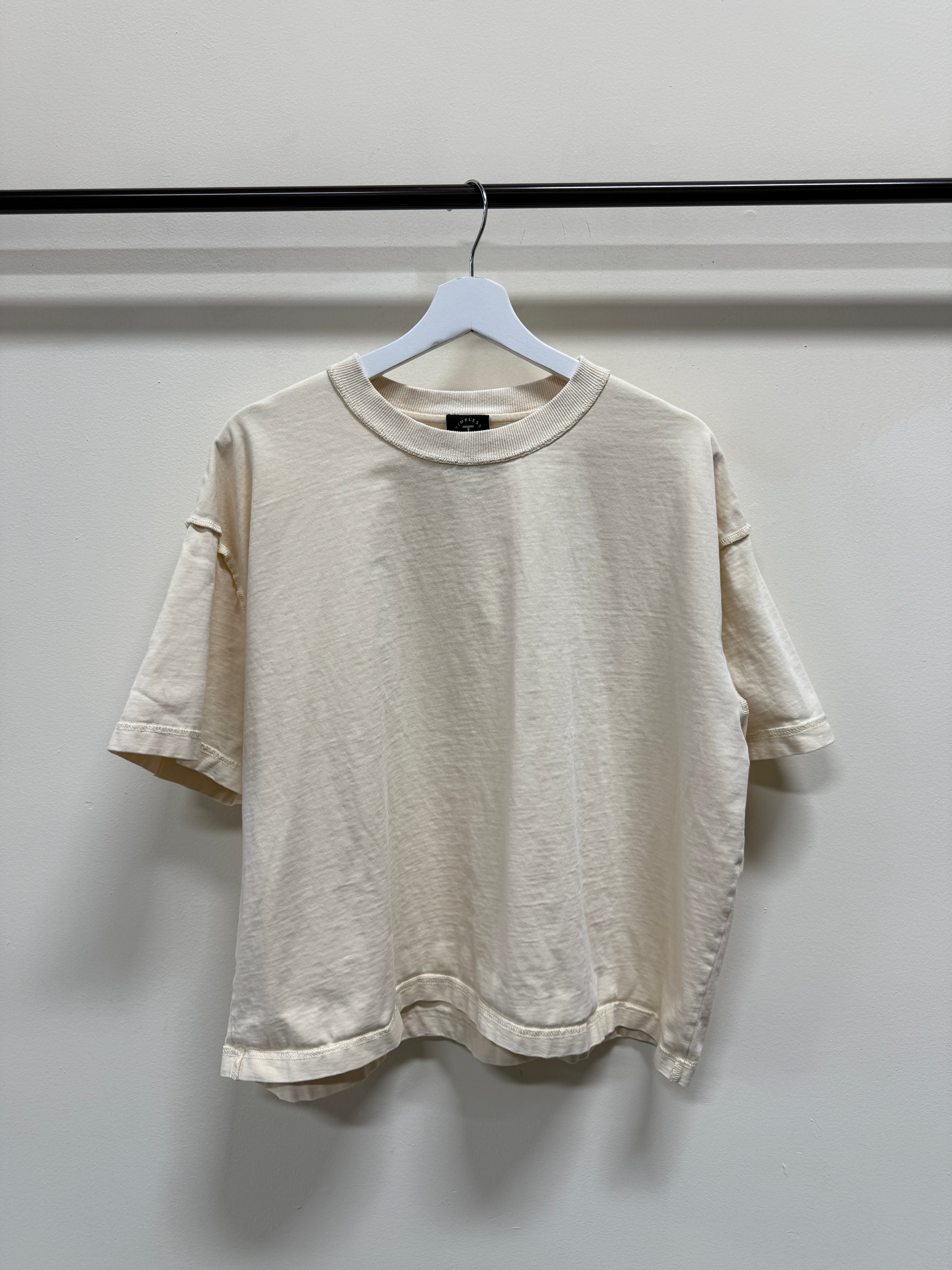Timeless T-Shirt Cream Sz L