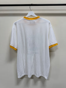 545 T-Shirt White/Yellow Sz M
