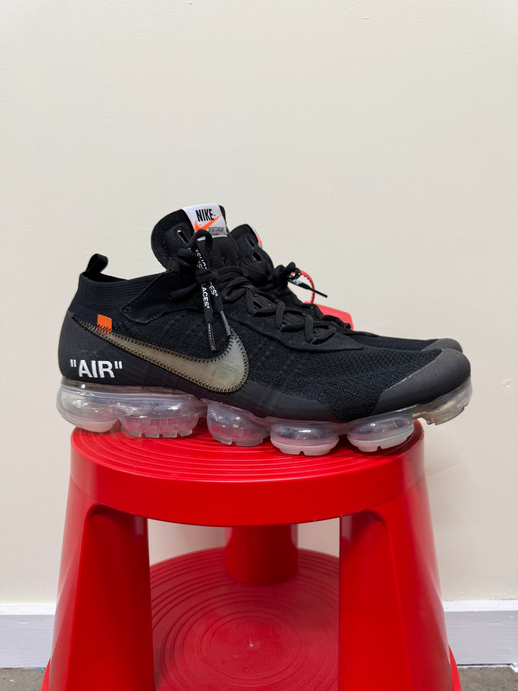 Off White Nike Vapor Max Sz 15