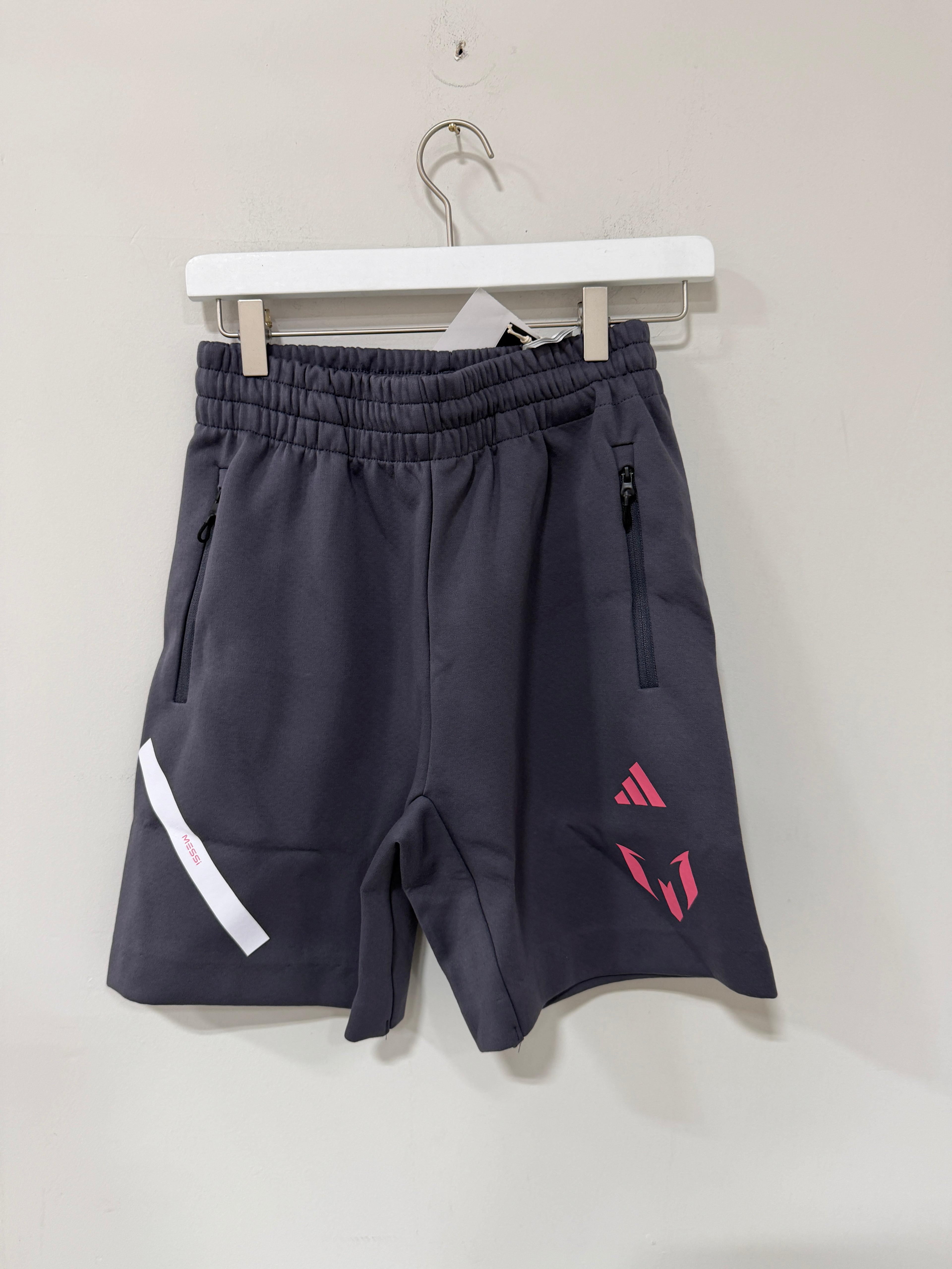 Adidas Messi ZNE Short Grey Youth