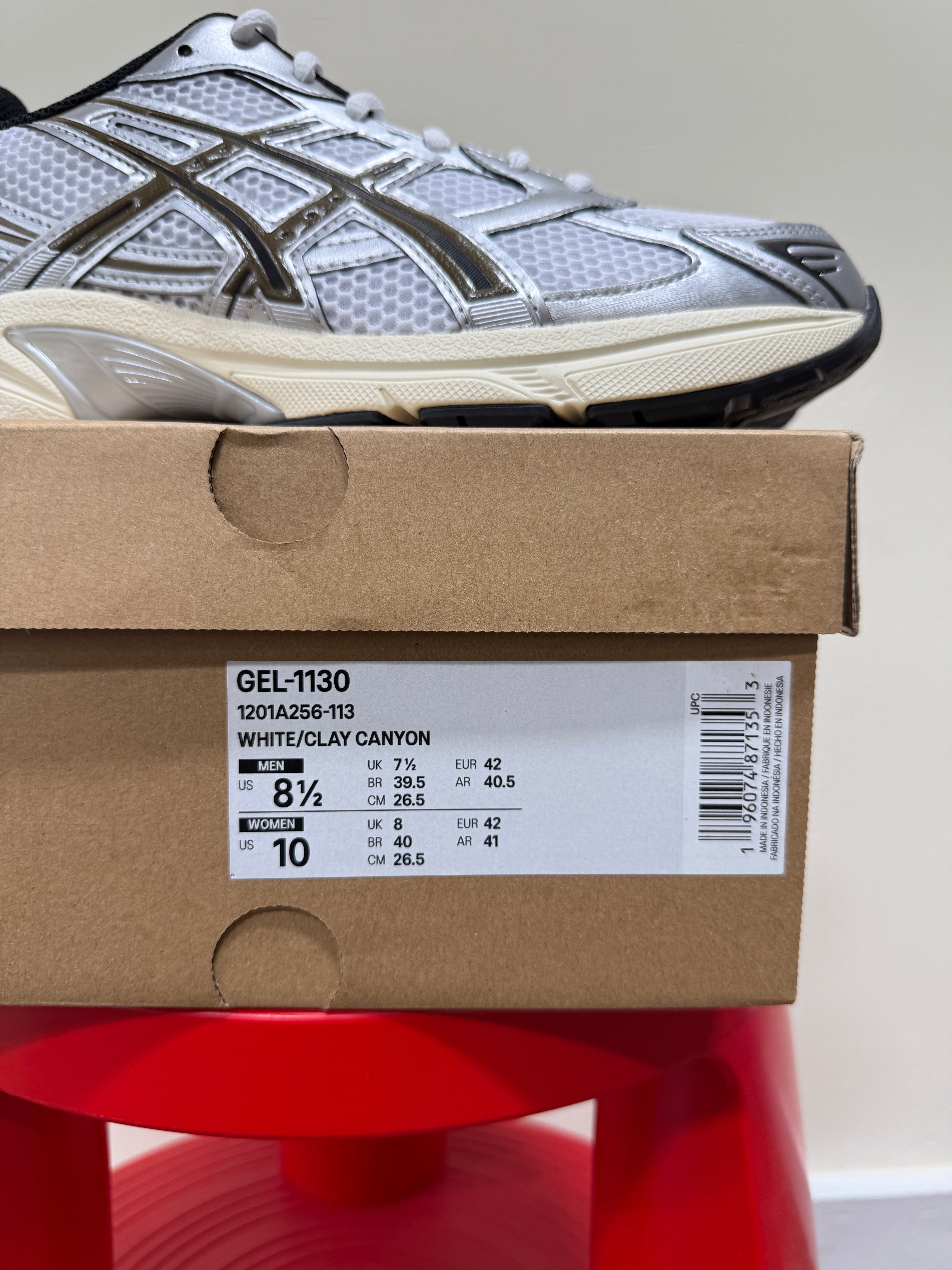 Asics Gel 1130 White Clay Canyon Sz 8.5