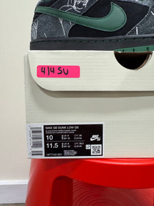 Nike SB Dunk Low There Skateboards Sz 10