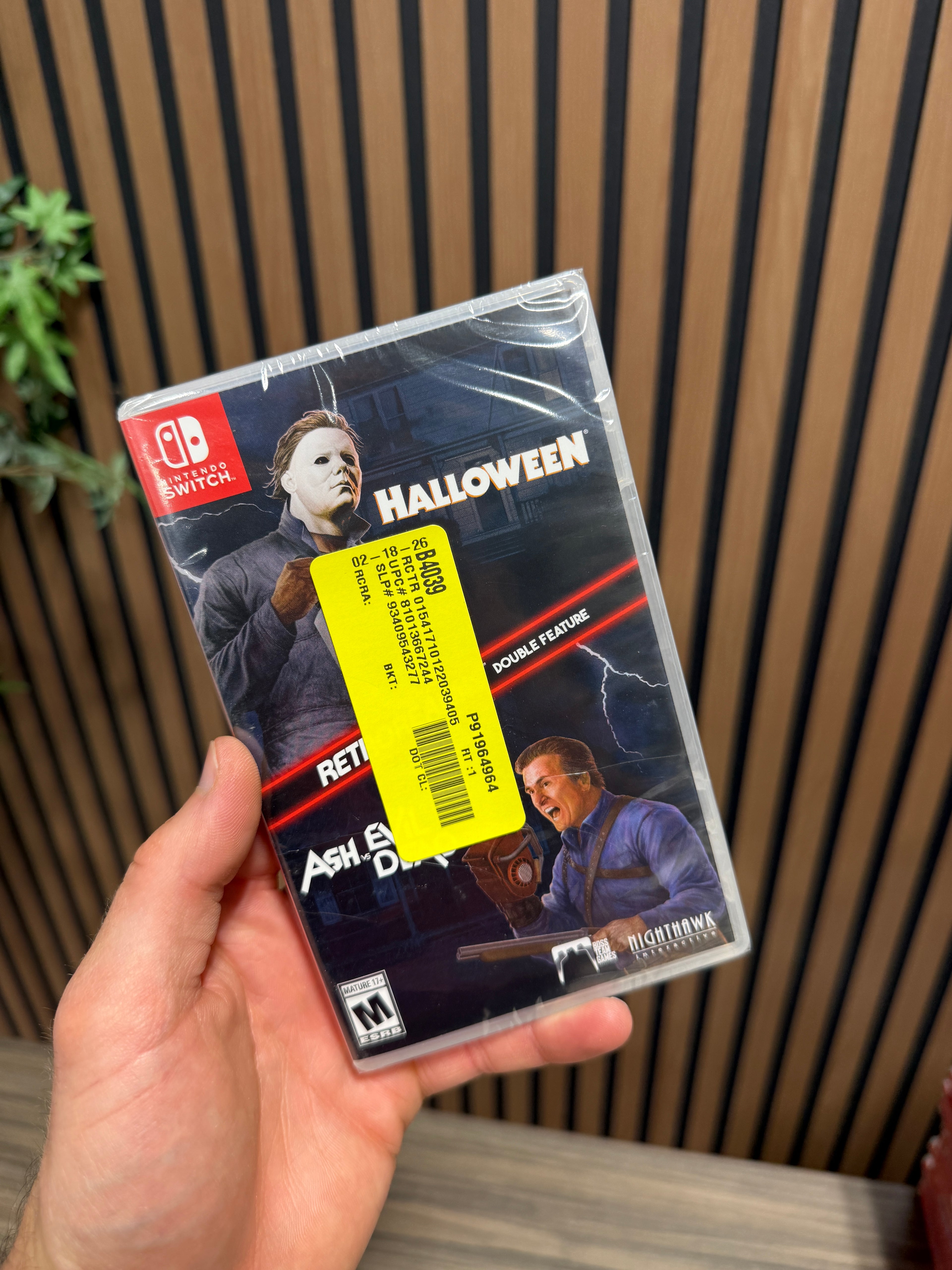 Halloween and Ash vs Evil Dead RetroRealms Double Feature - Nintendo Switch
