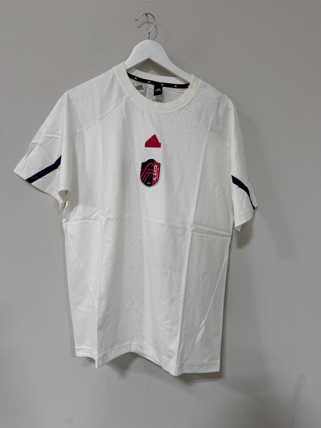 adidas St. Louis CITY SC Designed for Gameday Travel Tee