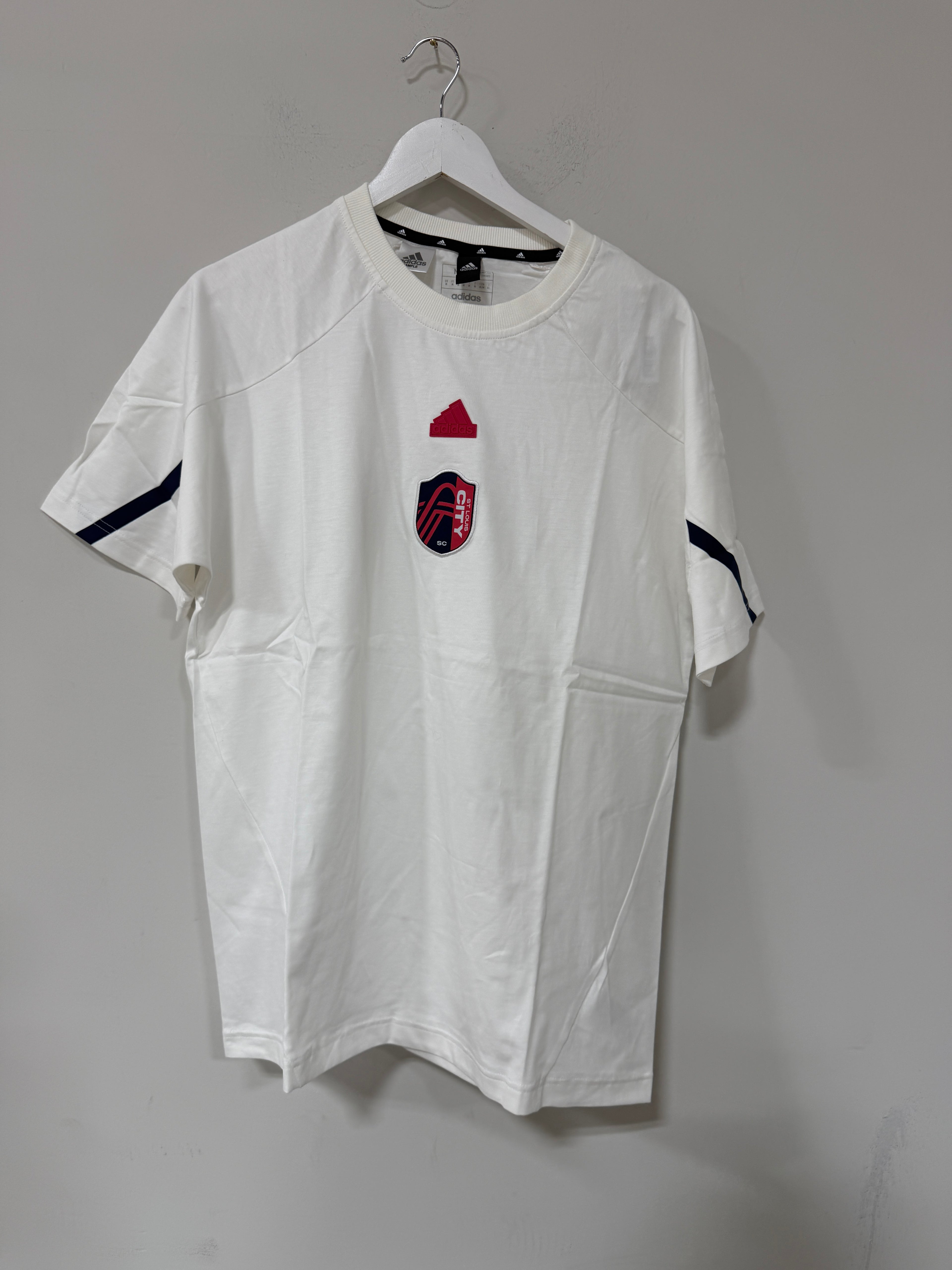 adidas St. Louis CITY SC Designed for Gameday Travel Tee