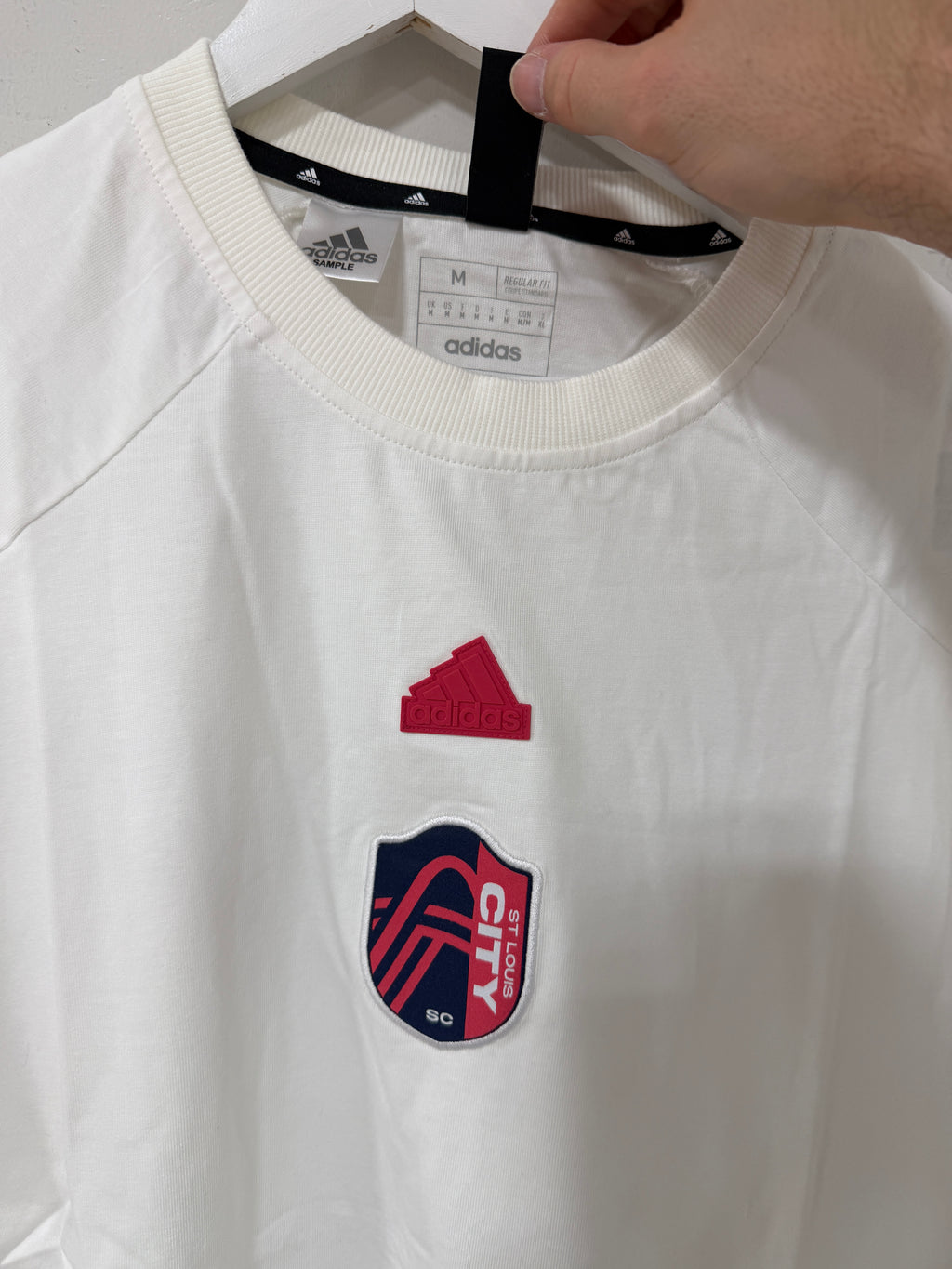 adidas St. Louis CITY SC Designed for Gameday Travel Tee