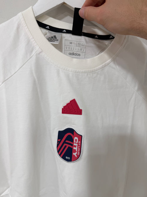 adidas St. Louis CITY SC Designed for Gameday Travel Tee