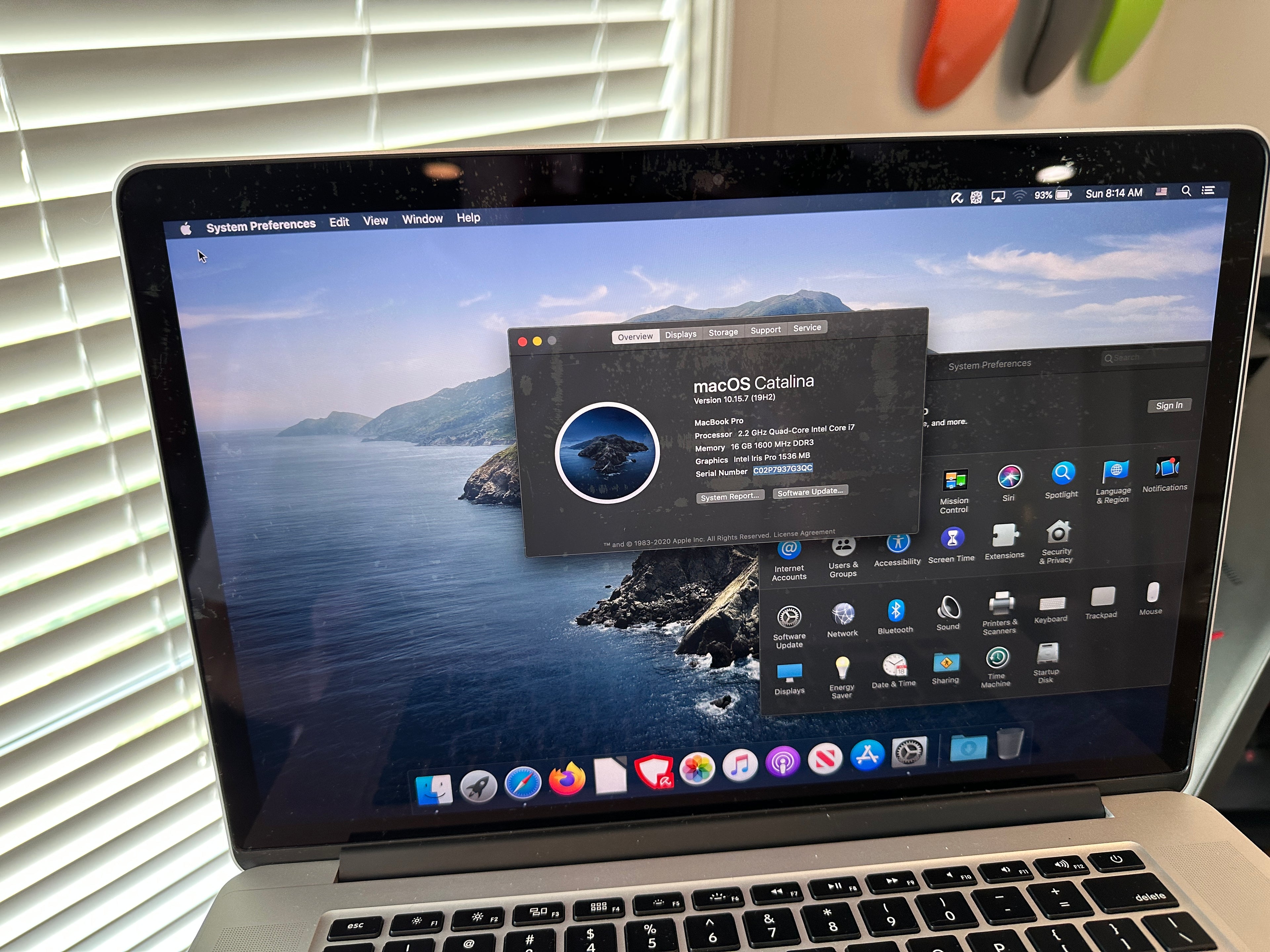 Core i7 Macbook Pro Retina 15"