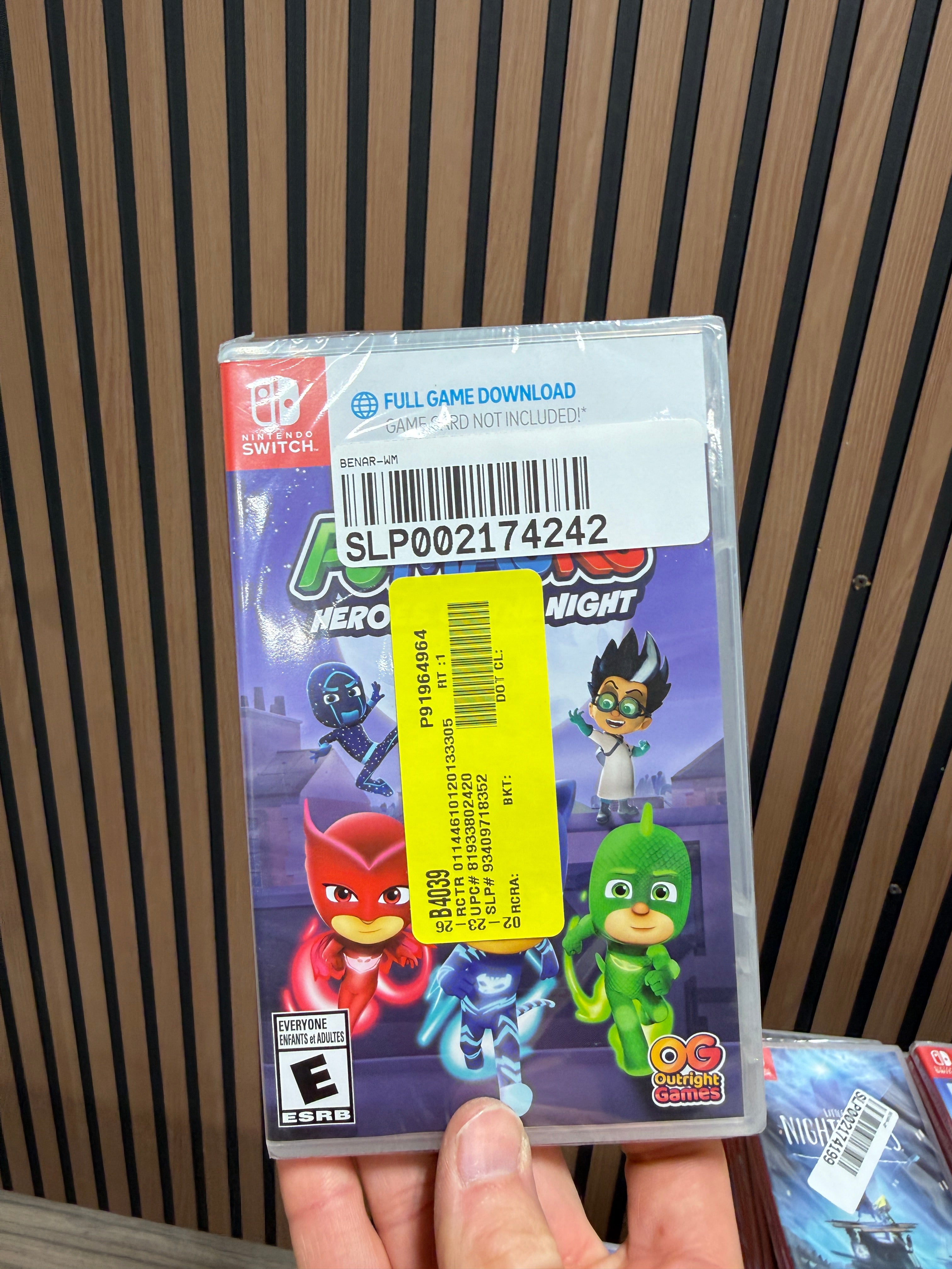 Pj Masks: Heroes of The Night - Nintendo Switch [Family Game Outright Games] NEW