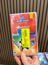 Load image into Gallery viewer, Hasbro Game Night - Nintendo Switch Monopoly, Trivial Pursuit Live, &amp; Risk
