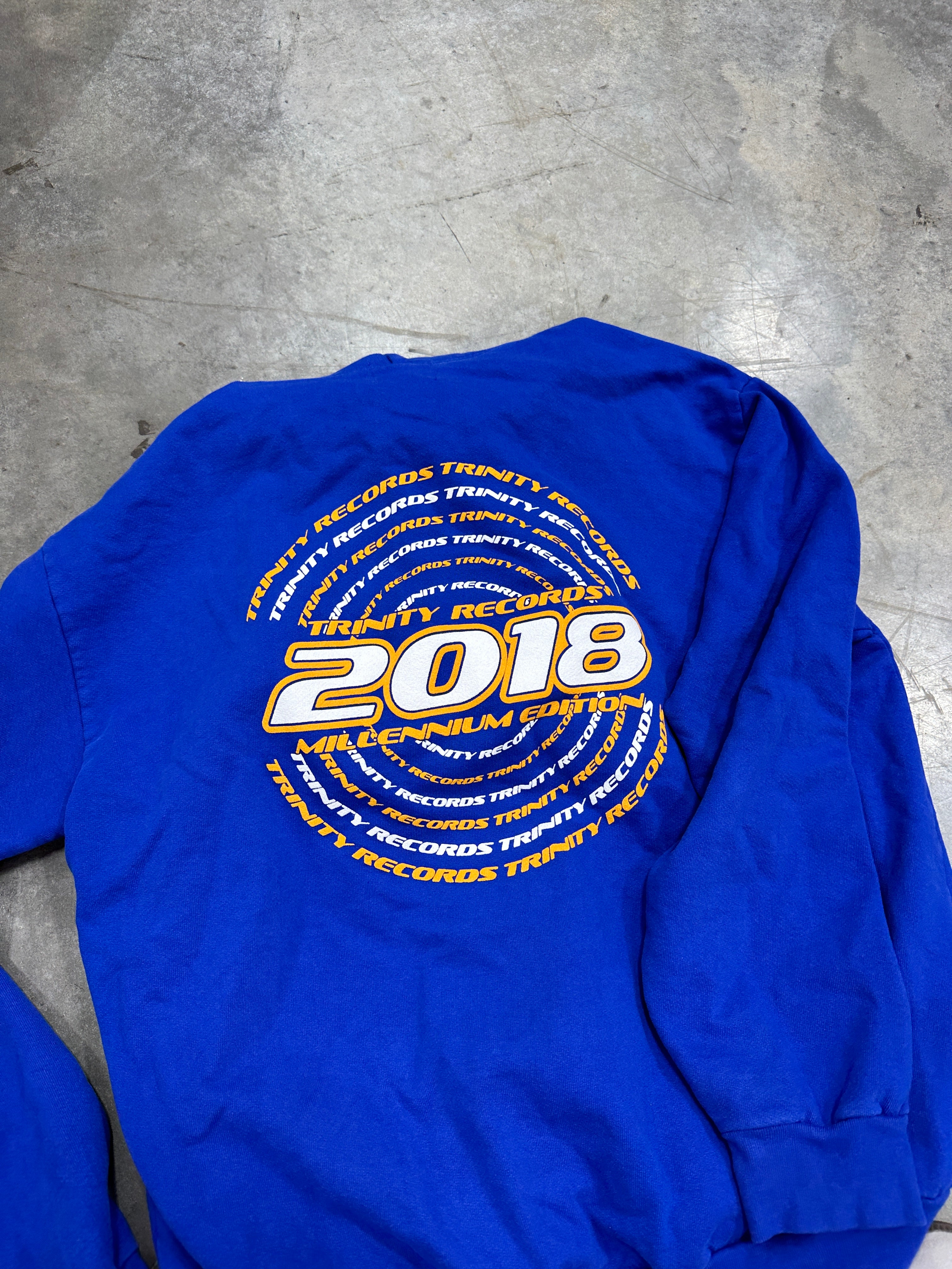 Trinity Blue Hoodie Sz XL