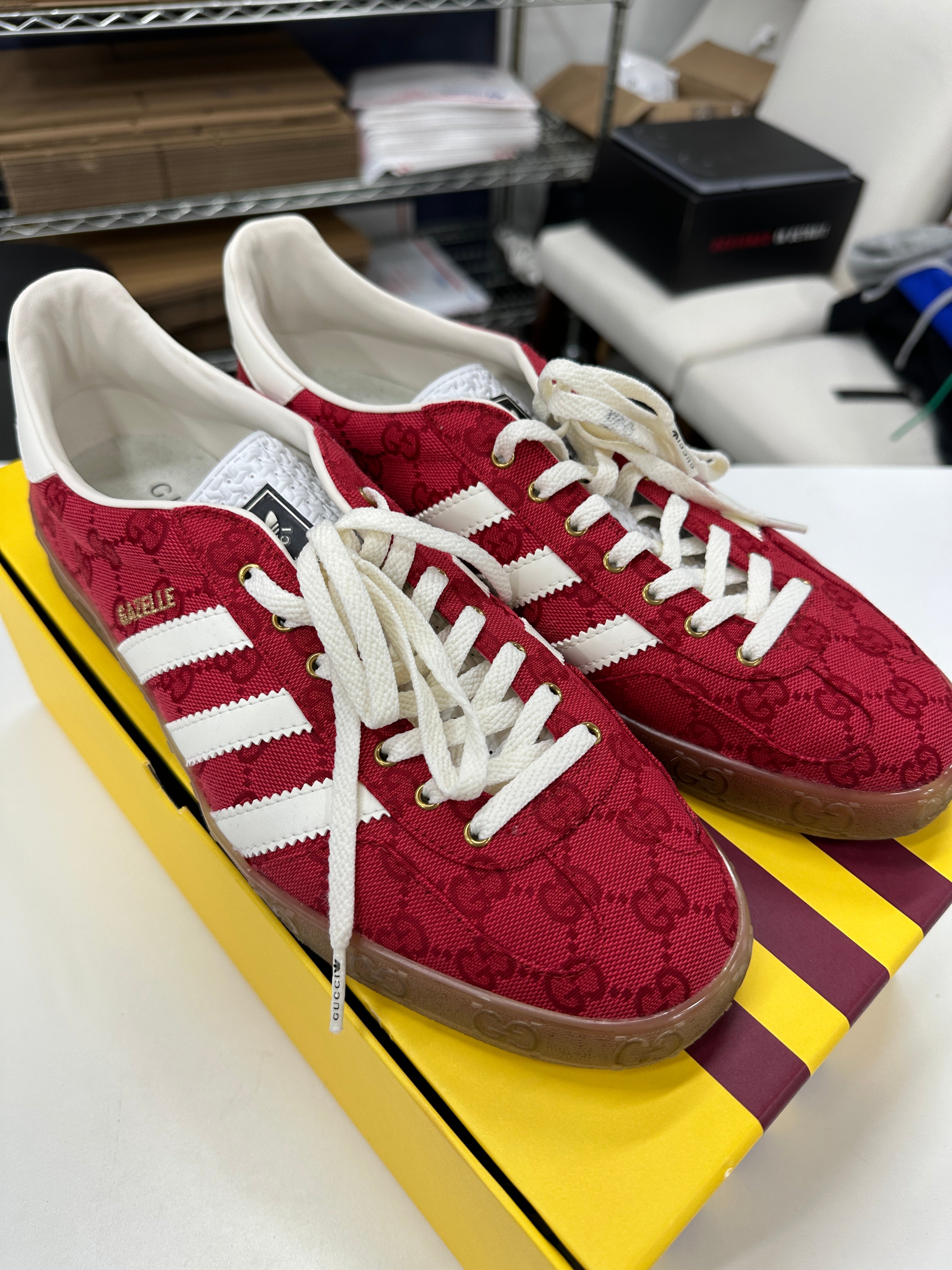 ADIDAS X GUCCI GAZELLE SNEAKER Sz 10+ (Fits Mens 11)