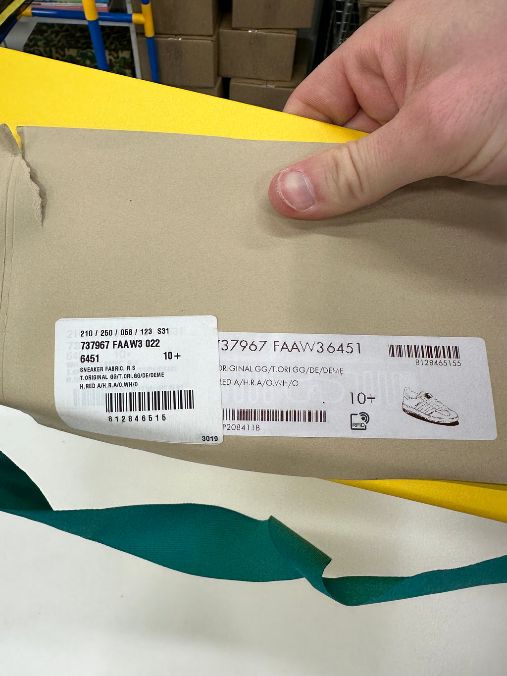 ADIDAS X GUCCI GAZELLE SNEAKER Sz 10+ (Fits Mens 11)