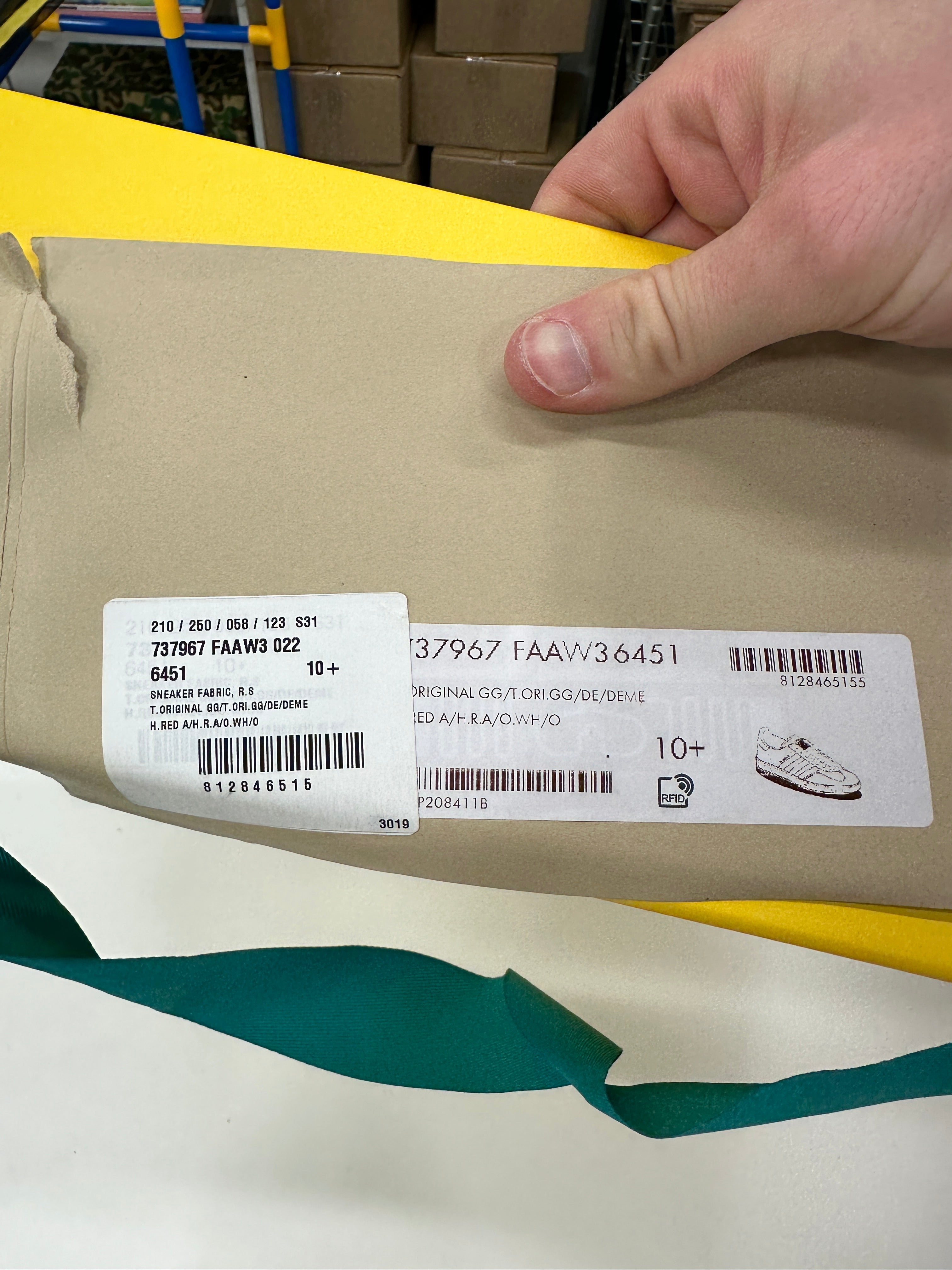 ADIDAS X GUCCI GAZELLE SNEAKER Sz 10+ (Fits Mens 11)
