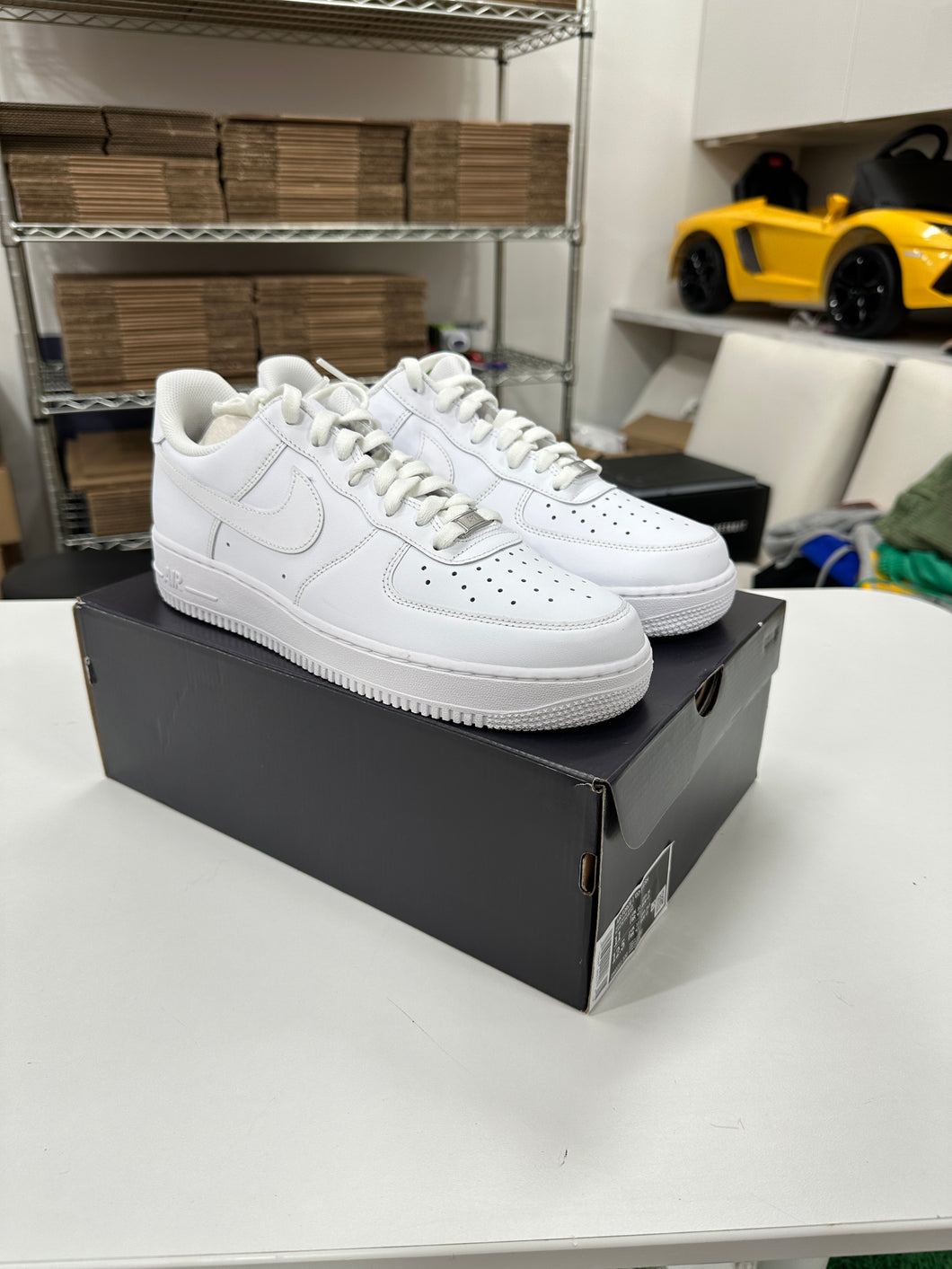 White Air Force 1 Size 11