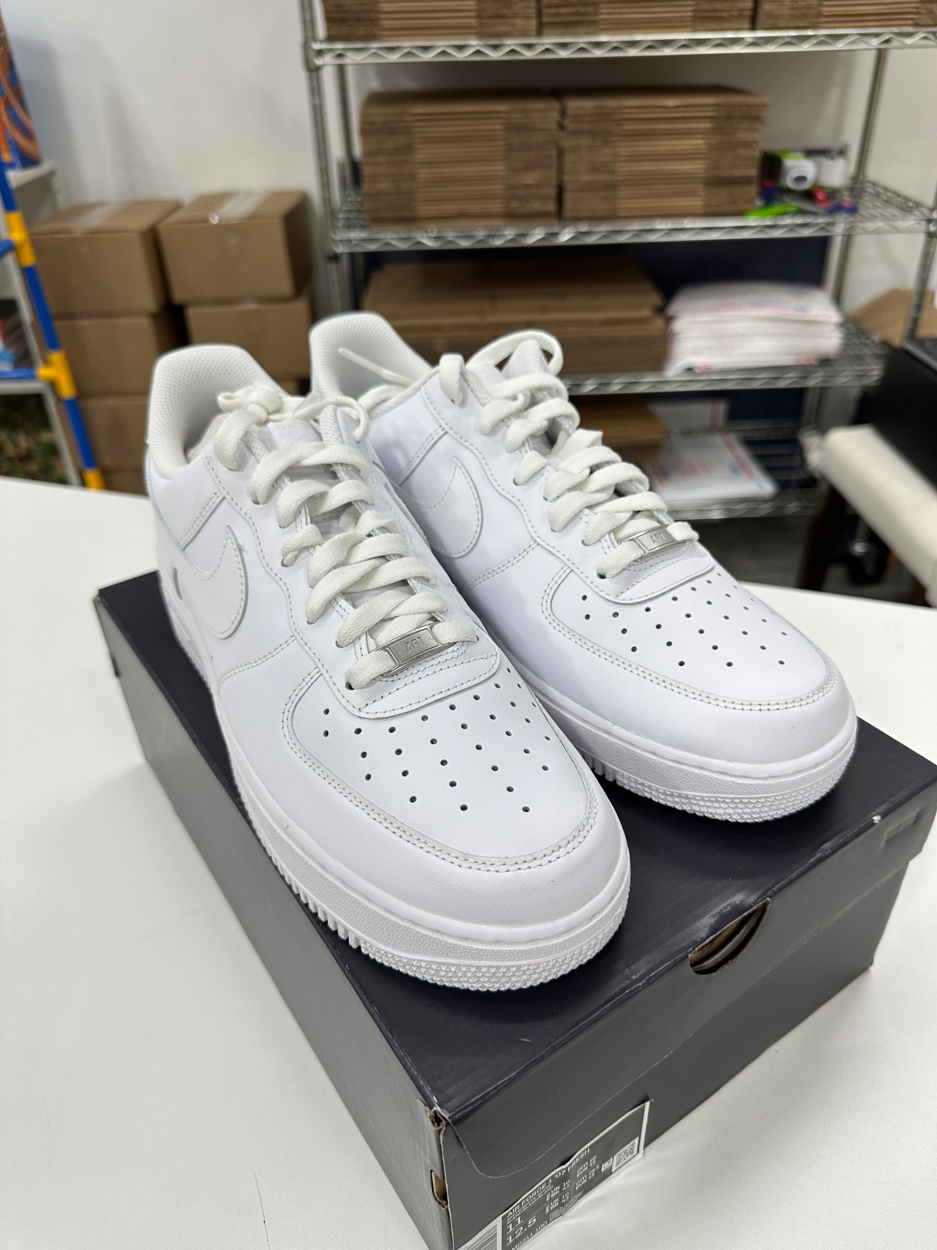 White Air Force 1 Size 11