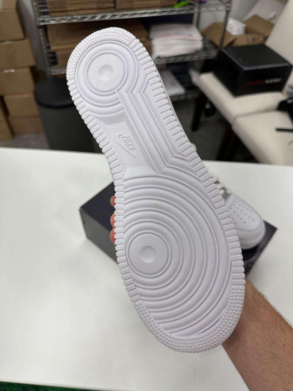 White Air Force 1 Size 11