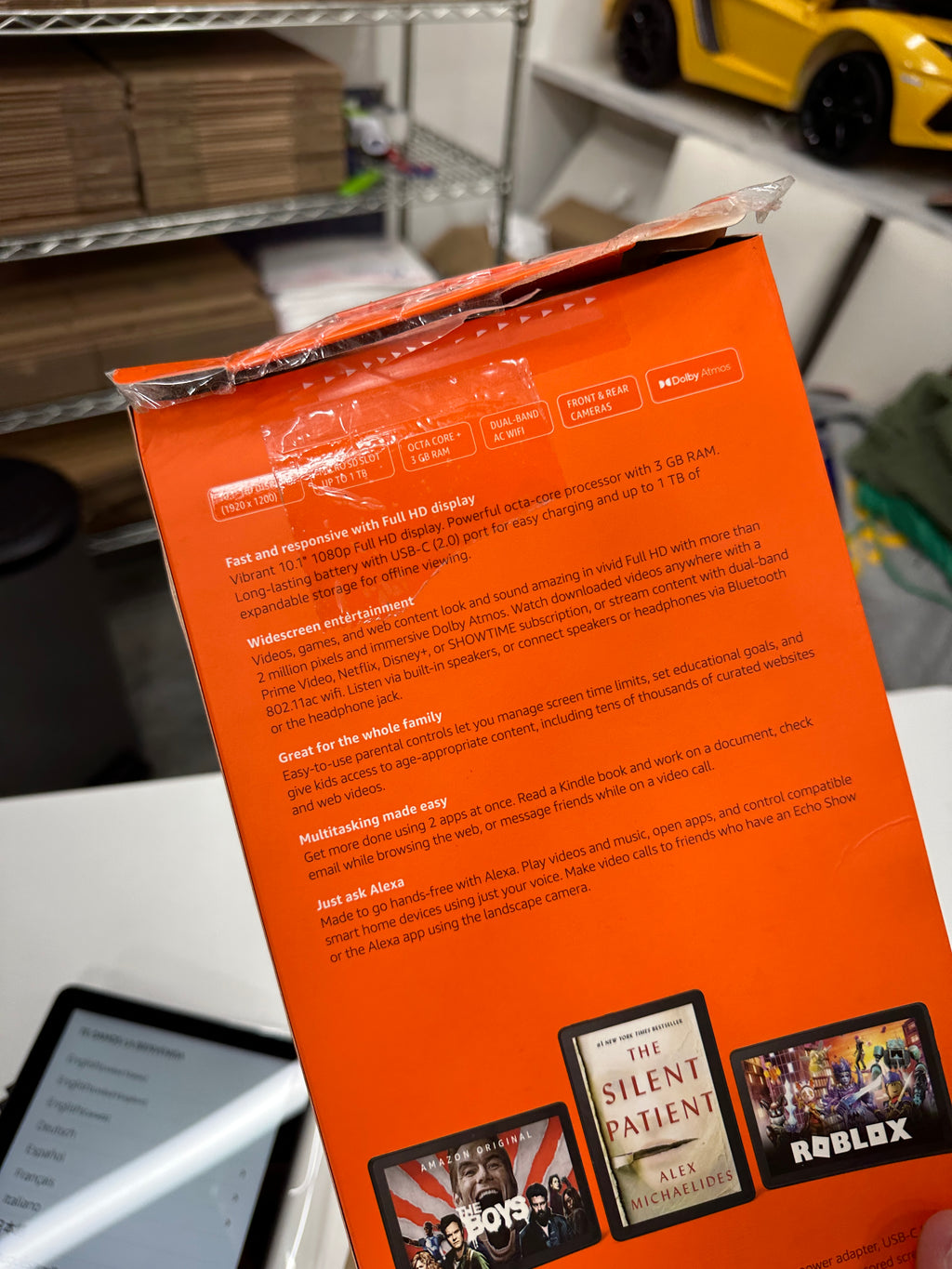 Amazon Fire HD 10 Plis Tablet 10.1" 32 GB