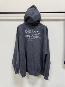 Harley Davidson Big Barn Hoodie Sz 2XL