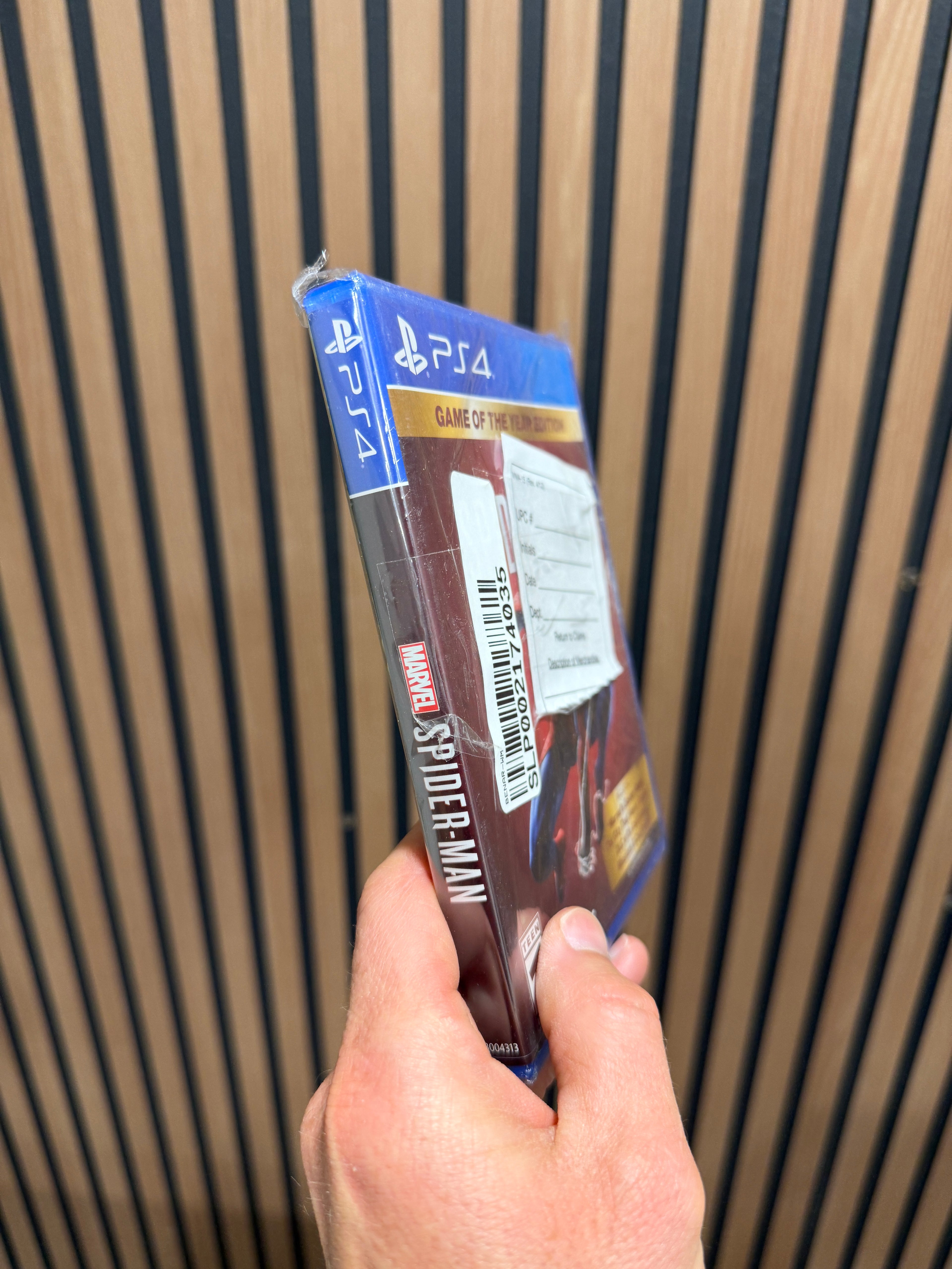 Marvel's Spider-Man Game of the Year Edition PS4