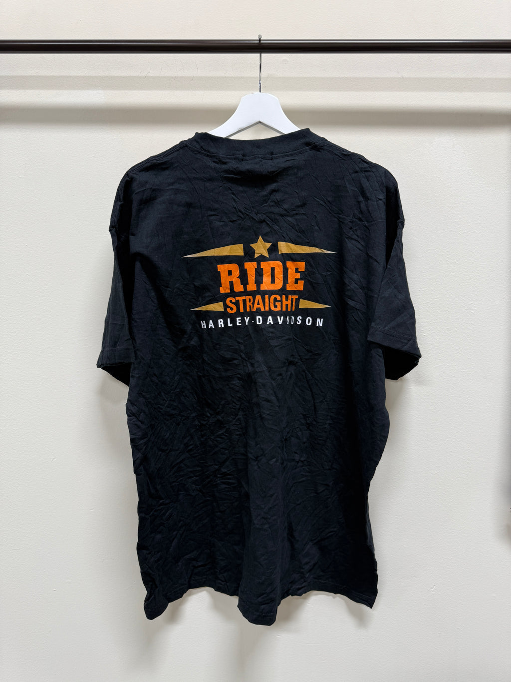 Harley Davidson Miller Light Ride Straight Sz XL