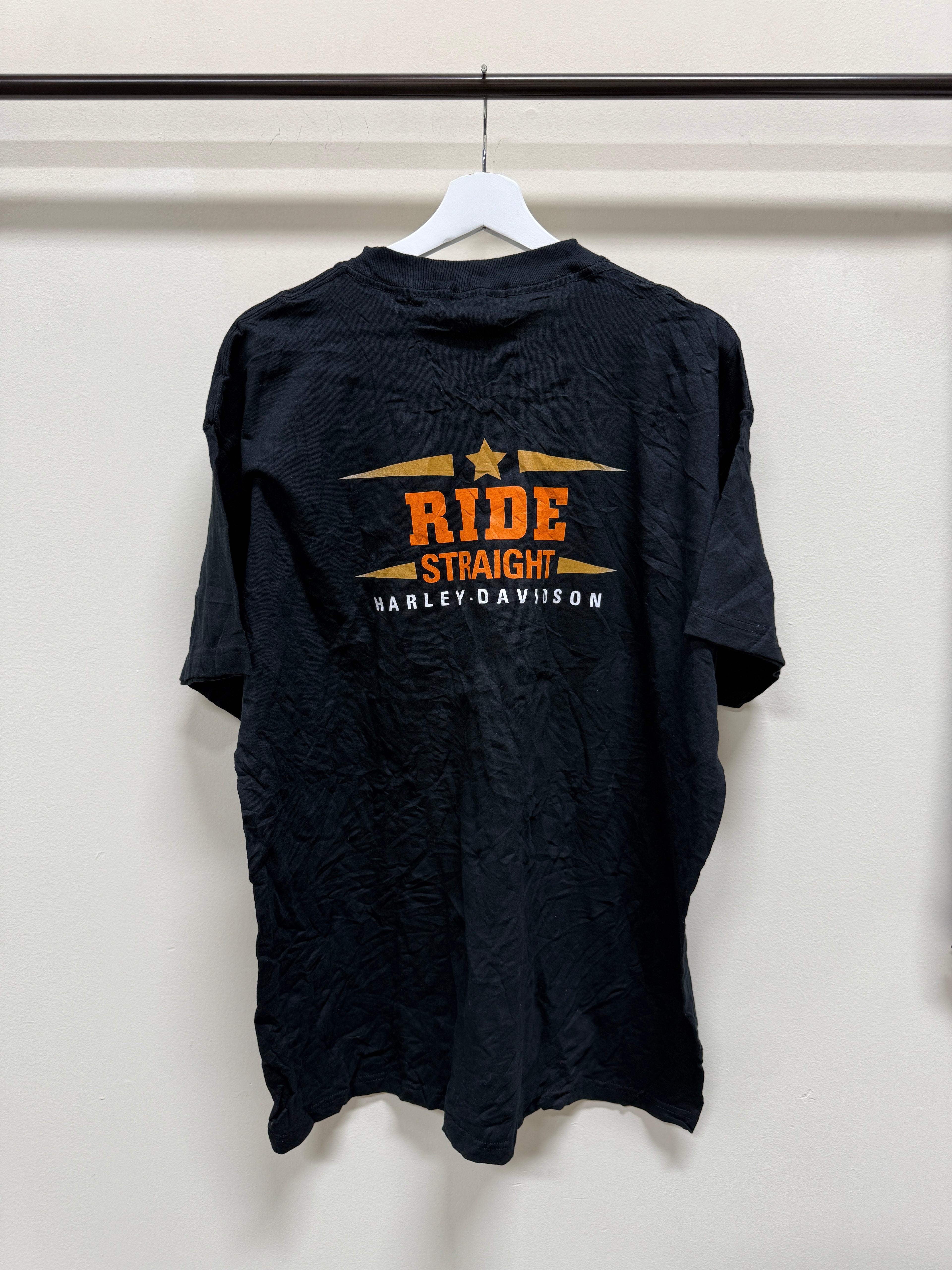 Harley Davidson Miller Light Ride Straight Sz XL