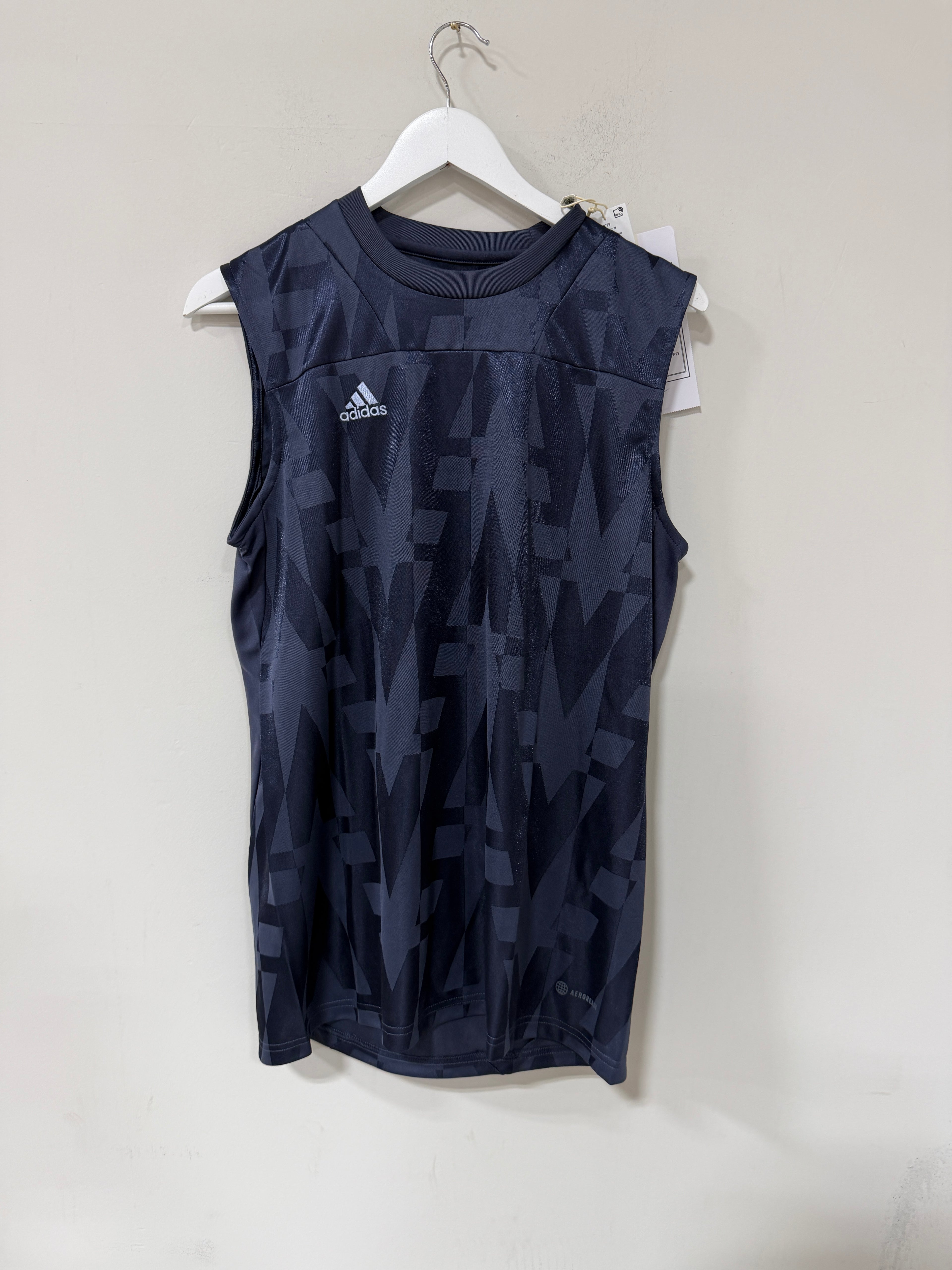Adidas Tiro Sleeveless Jersey Men's – Shade Navy/Black