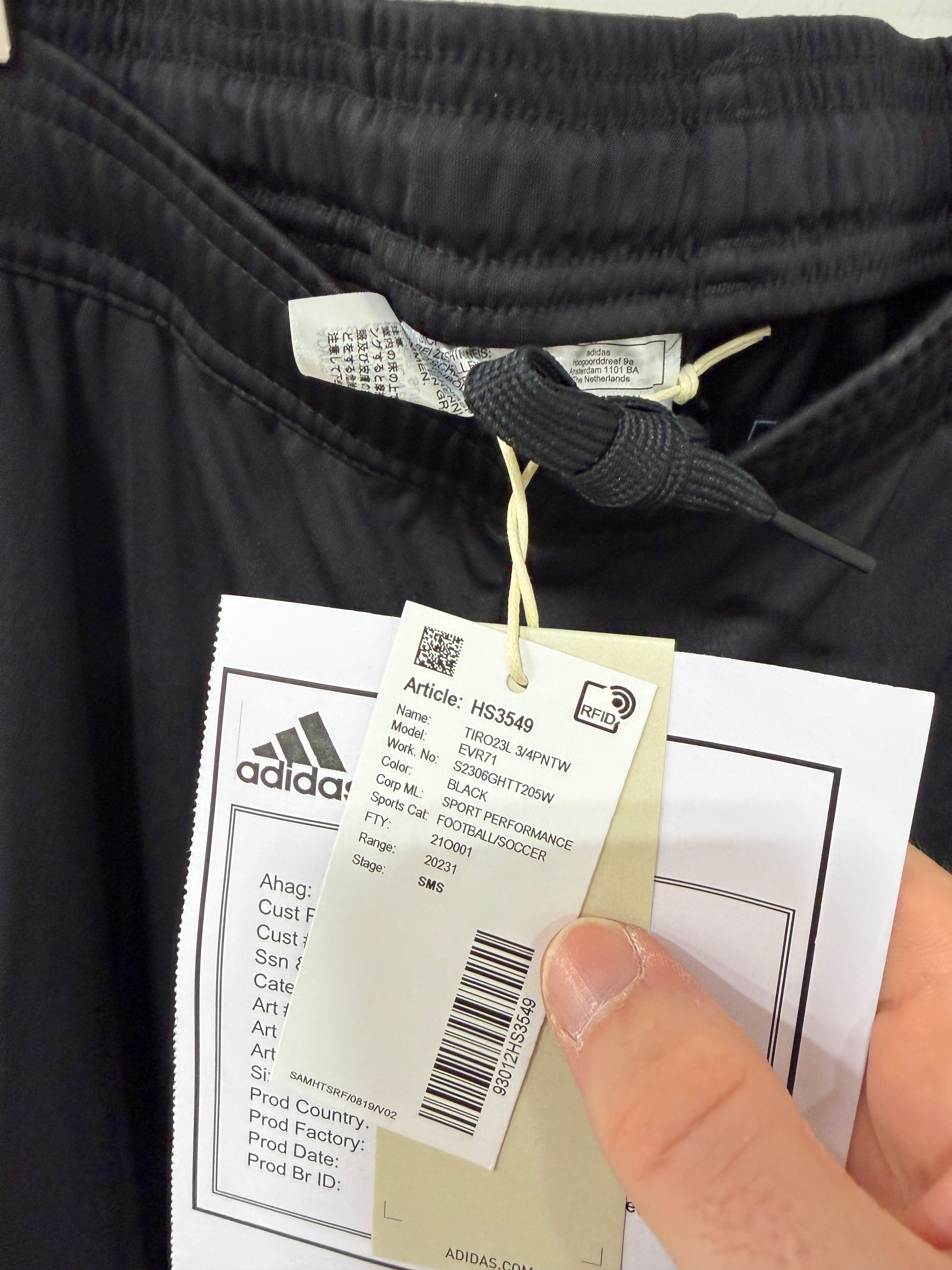 adidas Tiro 23 League 3/4 Pant Woman – Black