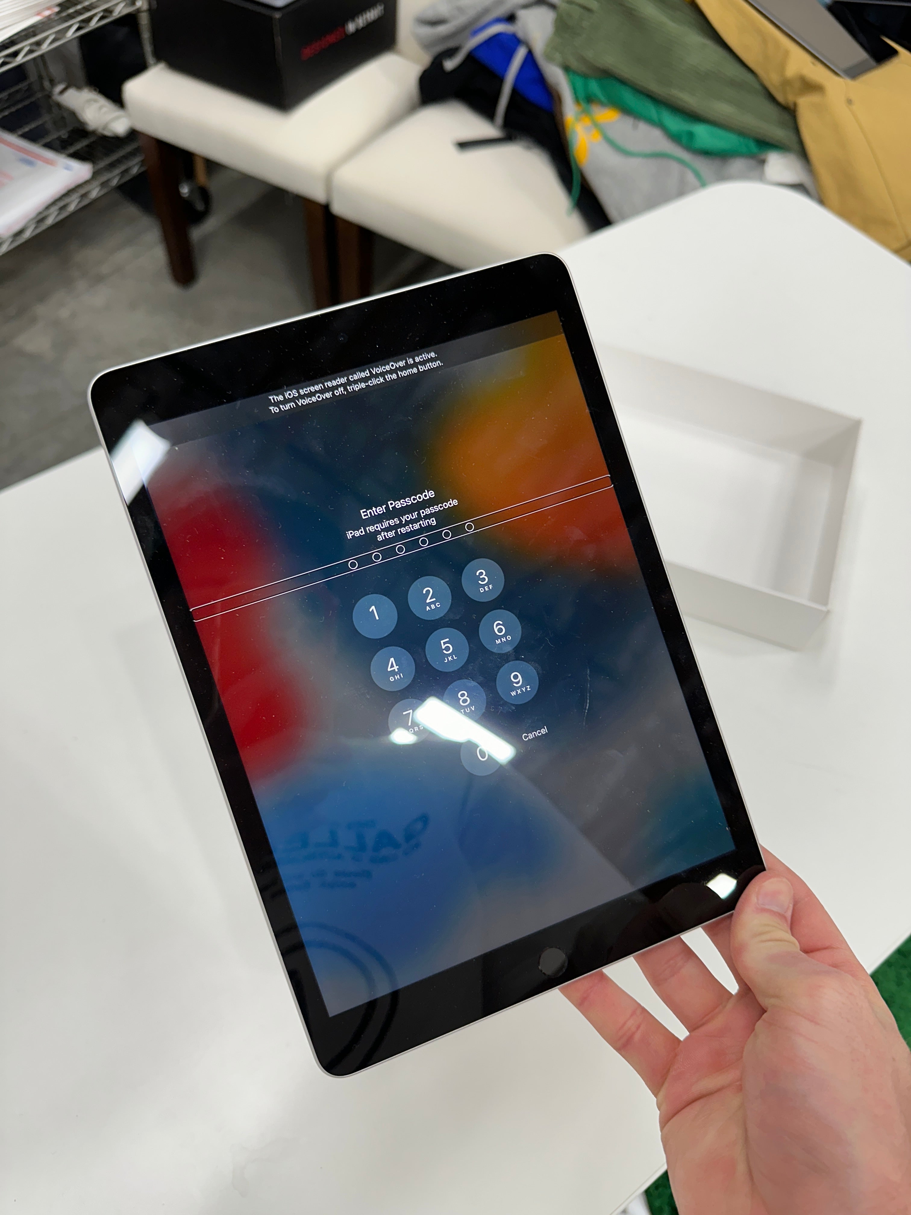 LOCKED iPad 9th Gen 64 GB NO PASSCODE NO RETURNS