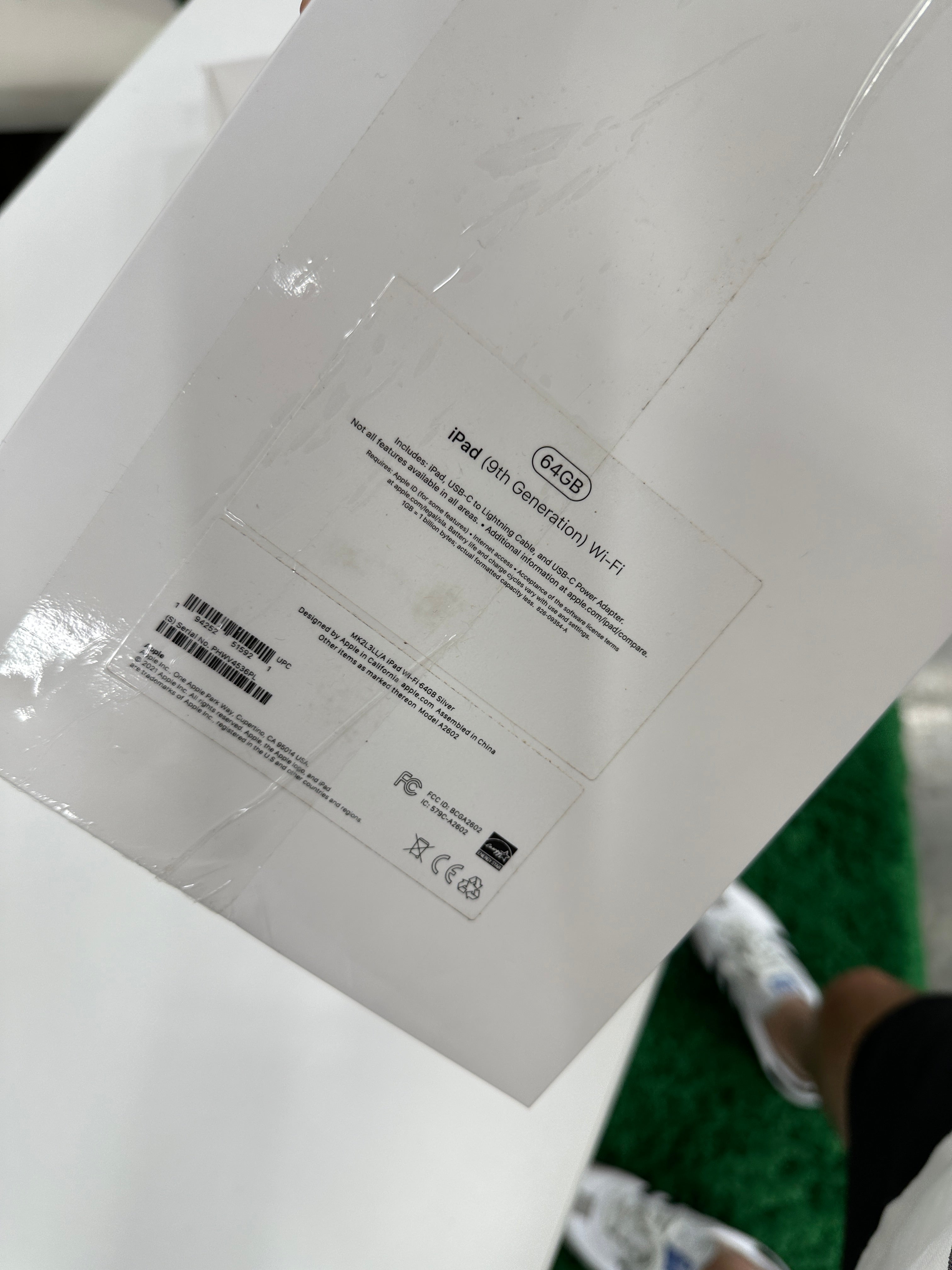LOCKED iPad 9th Gen 64 GB NO PASSCODE NO RETURNS