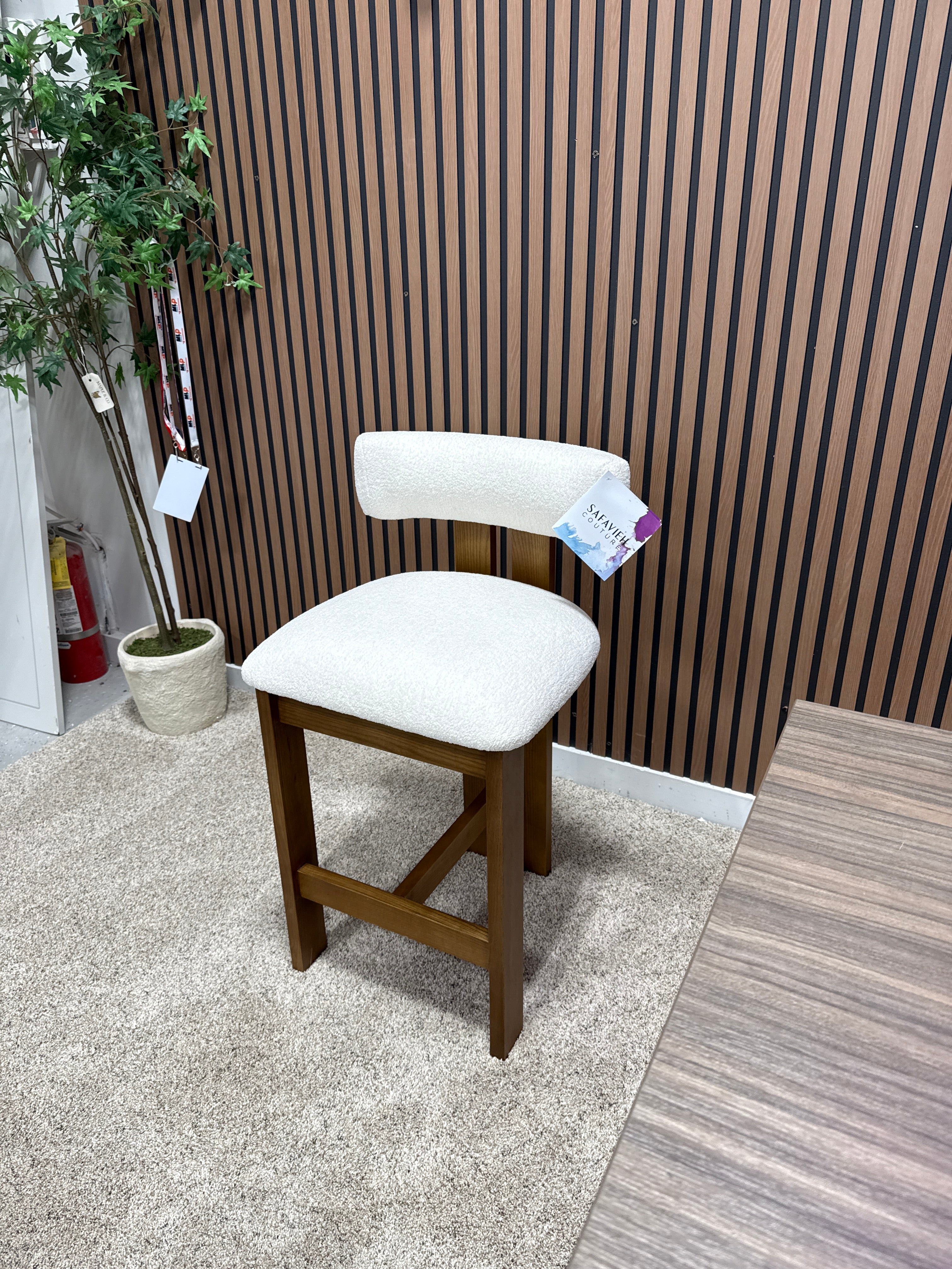 Safavieh Couture Macey Boucle Barstool