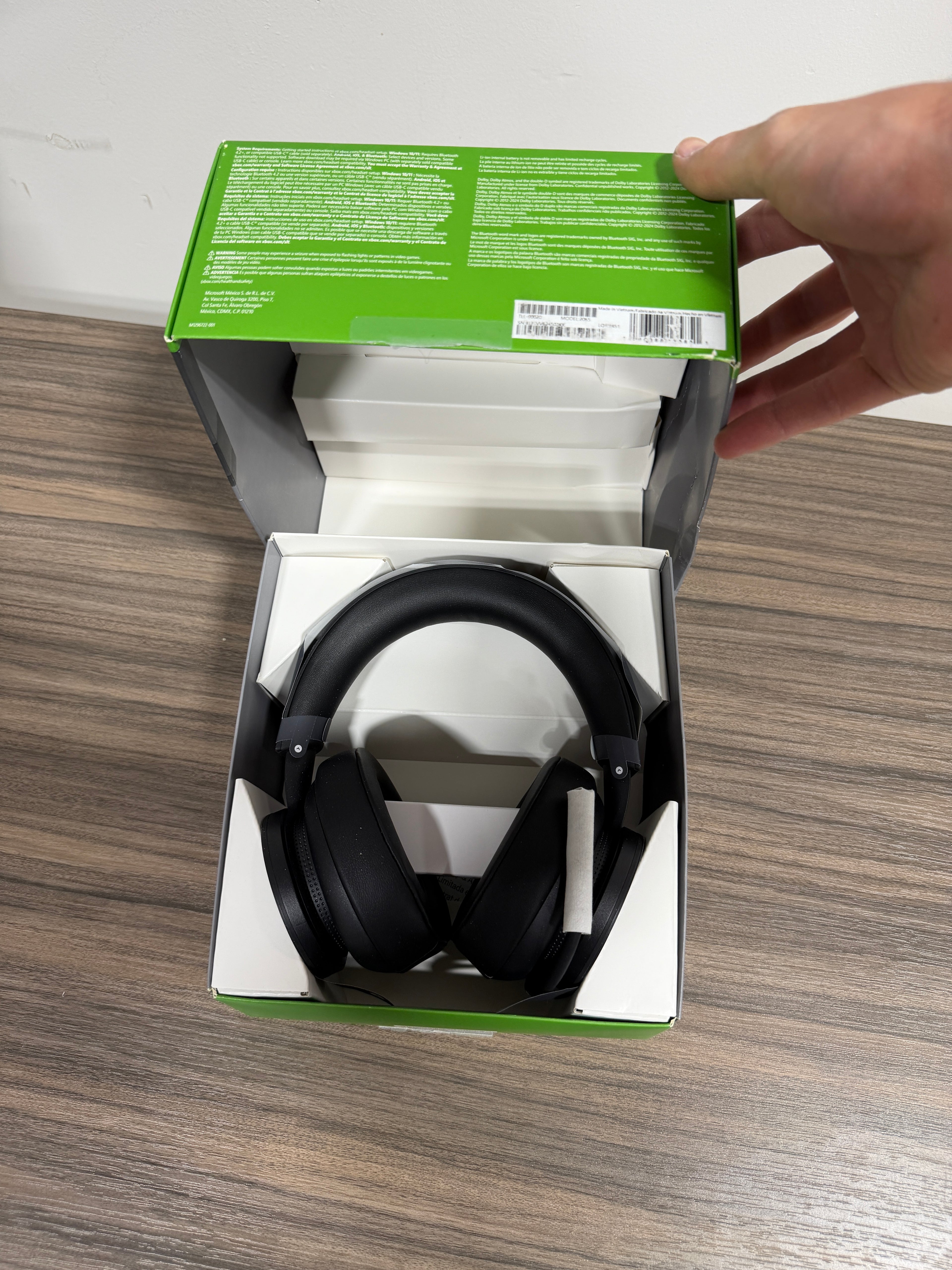 Xbox Wireless Headset Black - Microsoft