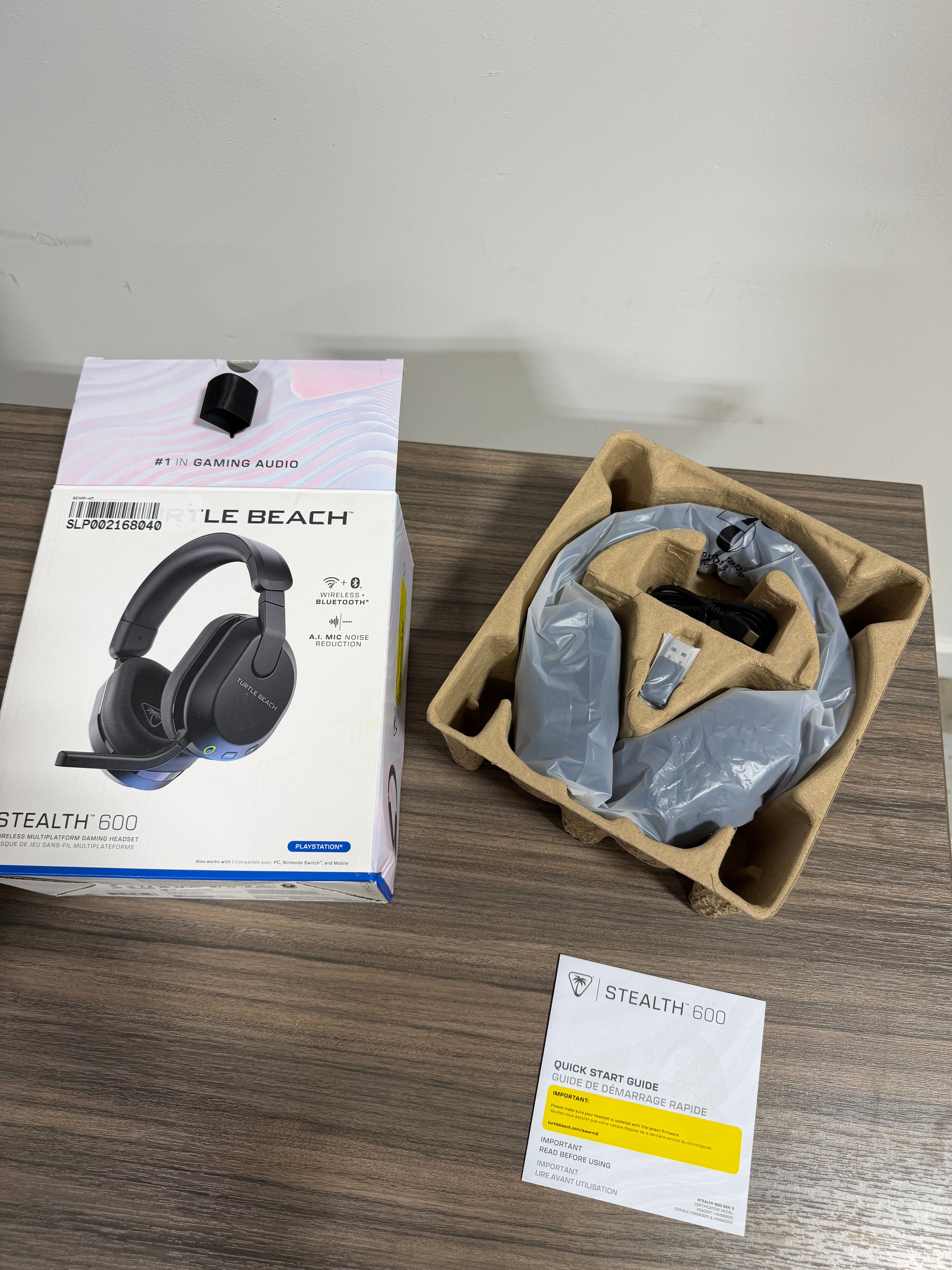 Turtle Beach Stealth 600 Gen 3 Wireless Gaming Headset PS5 PS4 PC Switch