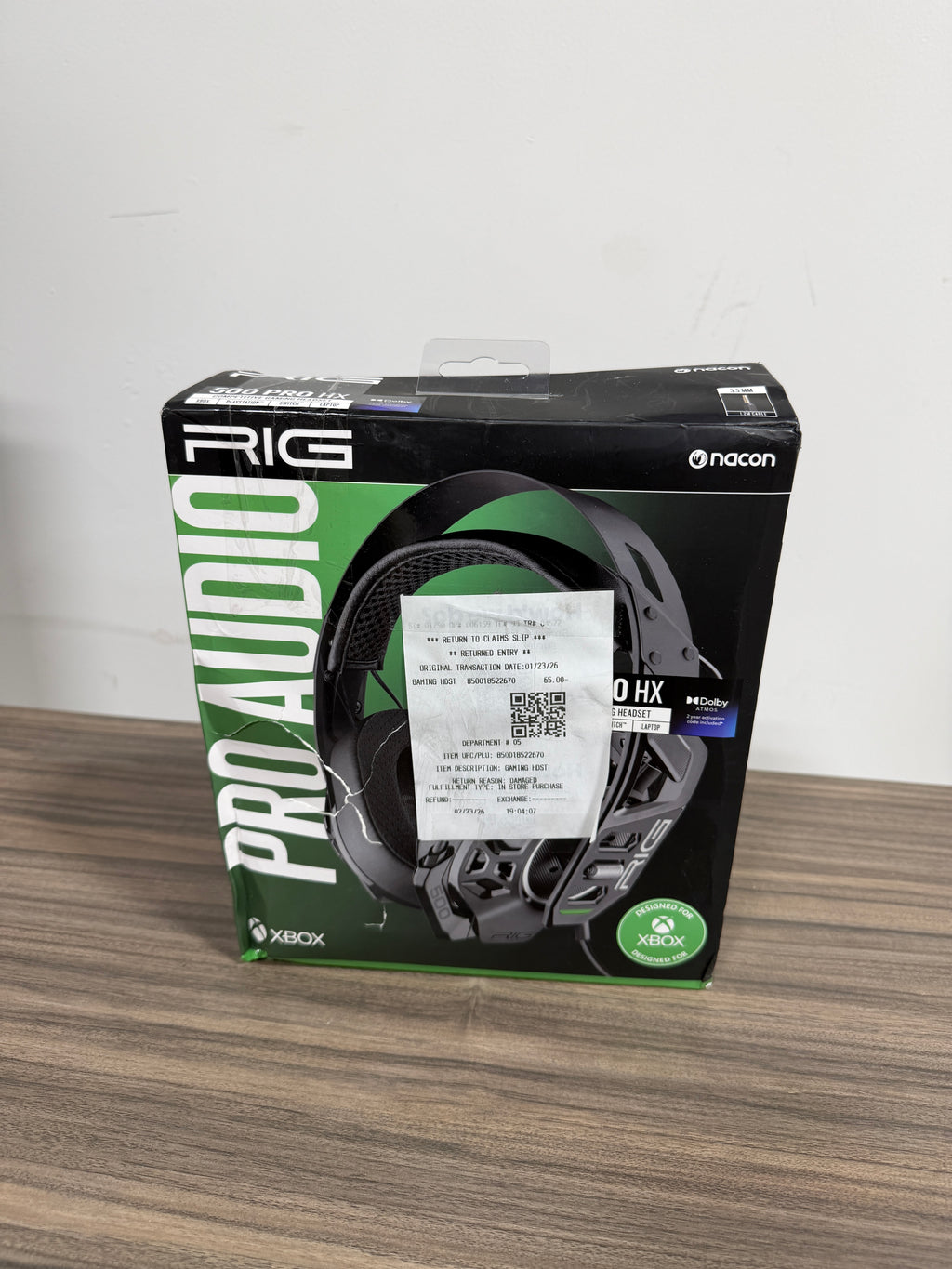 RIG 500 PRO HX Gen 2 Xbox Gaming Headset with 3D Audio