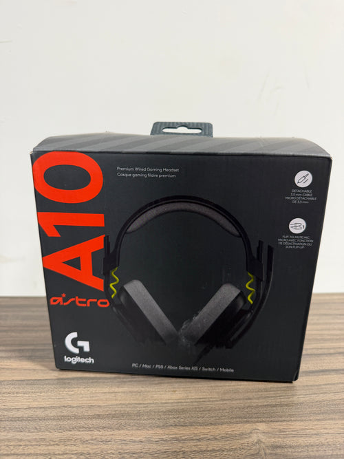 (2) Astro A10 Headset Black/White (Includes both)