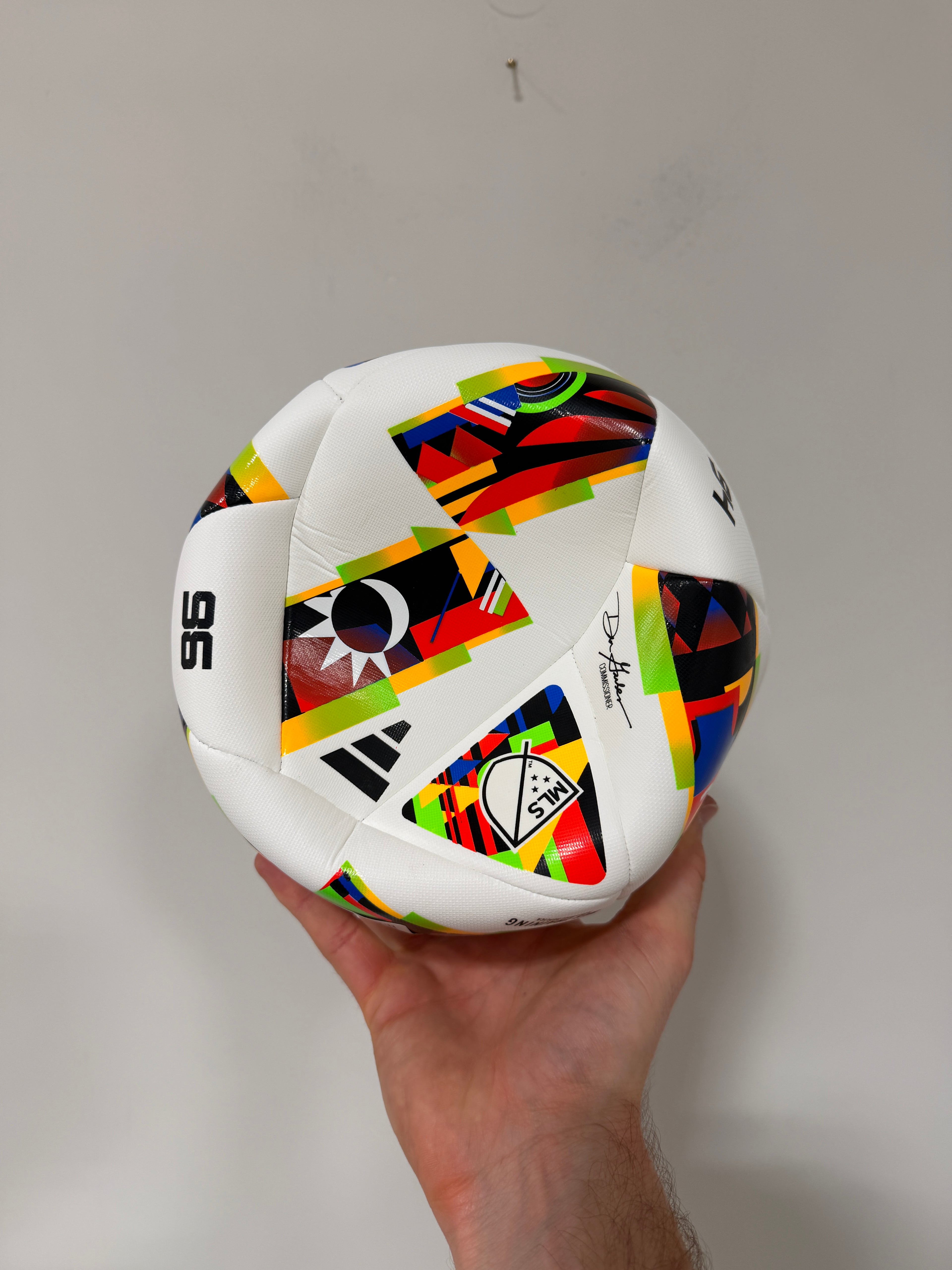 didas MLS 24 Training Soccer Ball 30th Anniversary