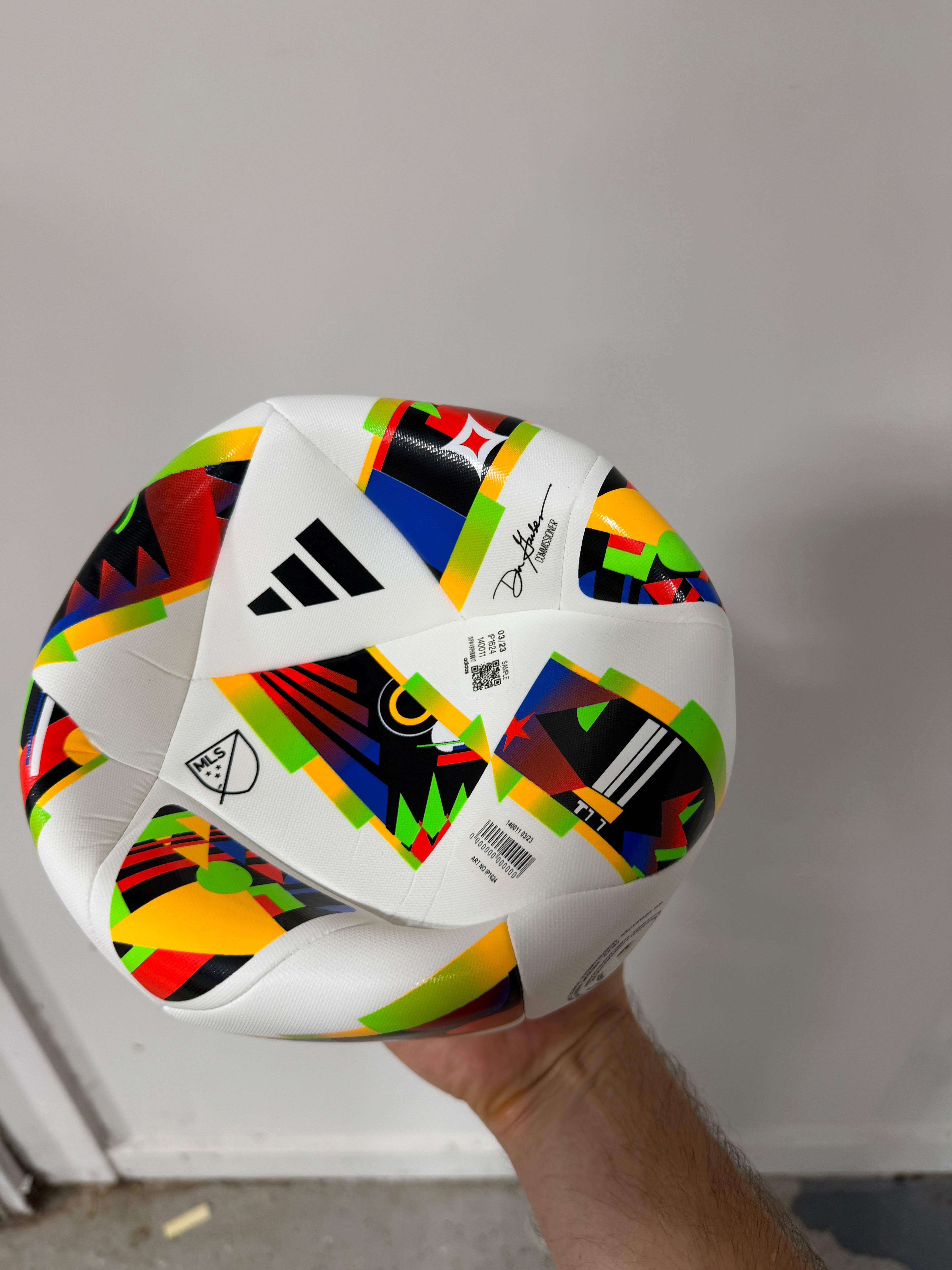 didas MLS 24 Training Soccer Ball 30th Anniversary