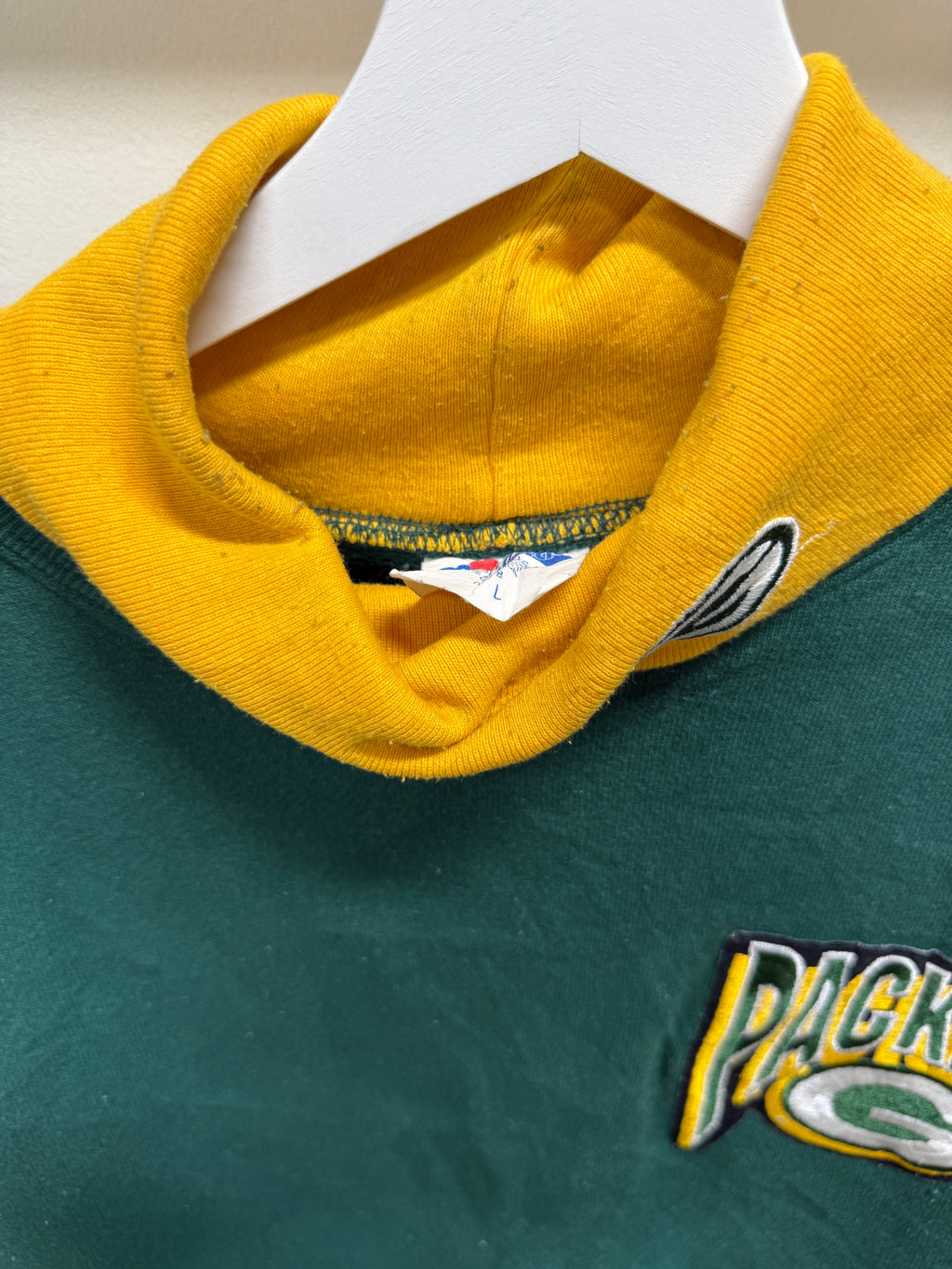 Green Bay Packers Grewneck Sz L