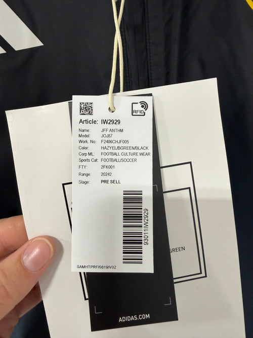 Adidas Jamaica Anthem Jacket – Haze Yellow/Black Reversible