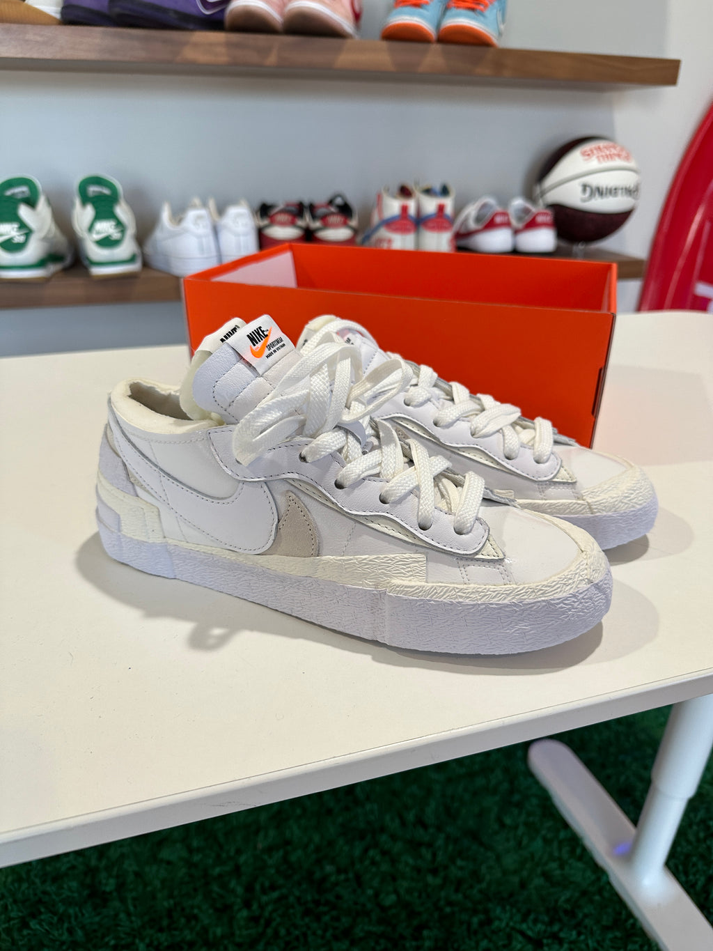 Nike Blazer Low sacai White Sz 8