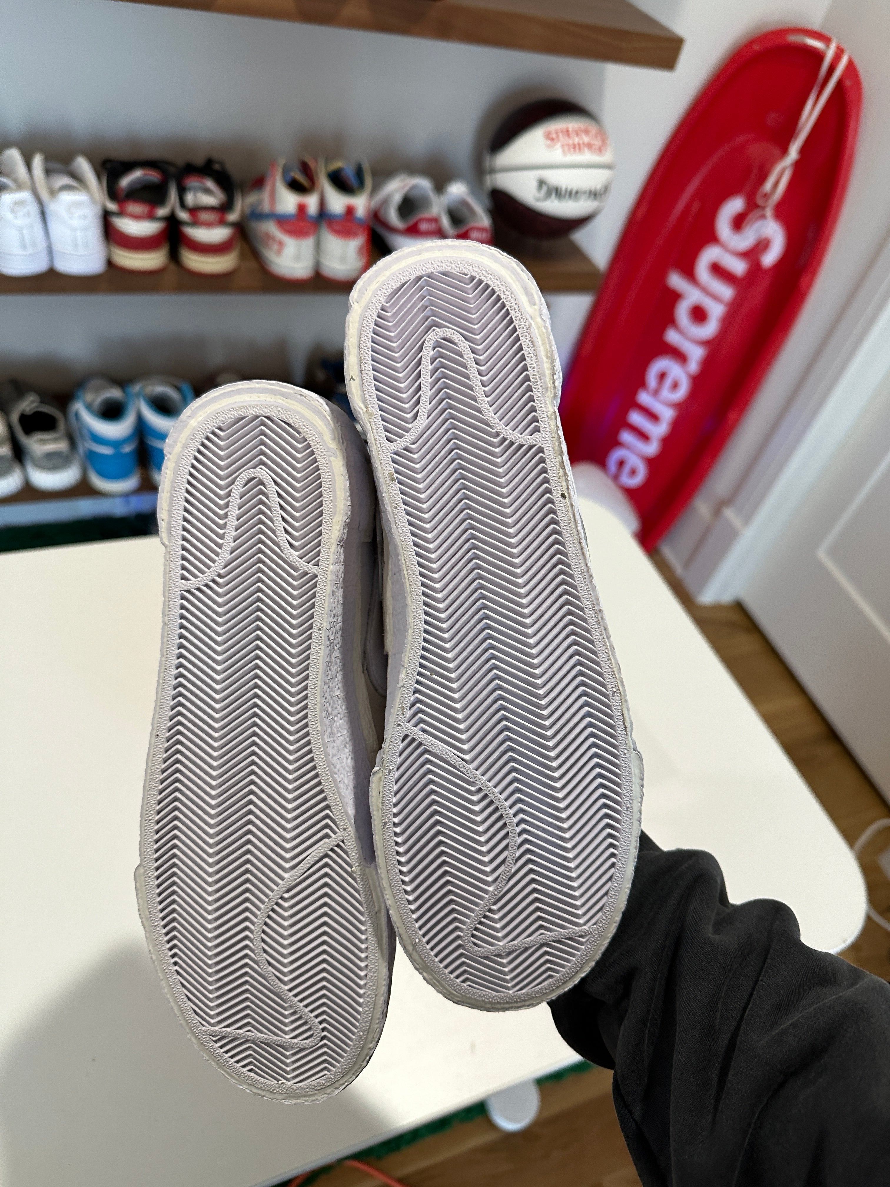 Nike Blazer Low sacai White Sz 8