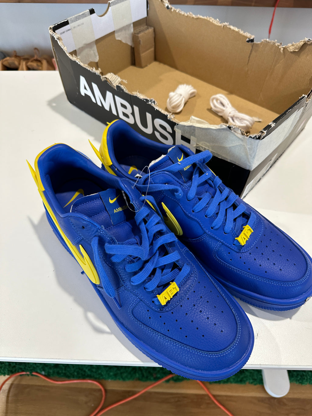 Nike Air Force 1 AMBUSH Game Royal Sz 12