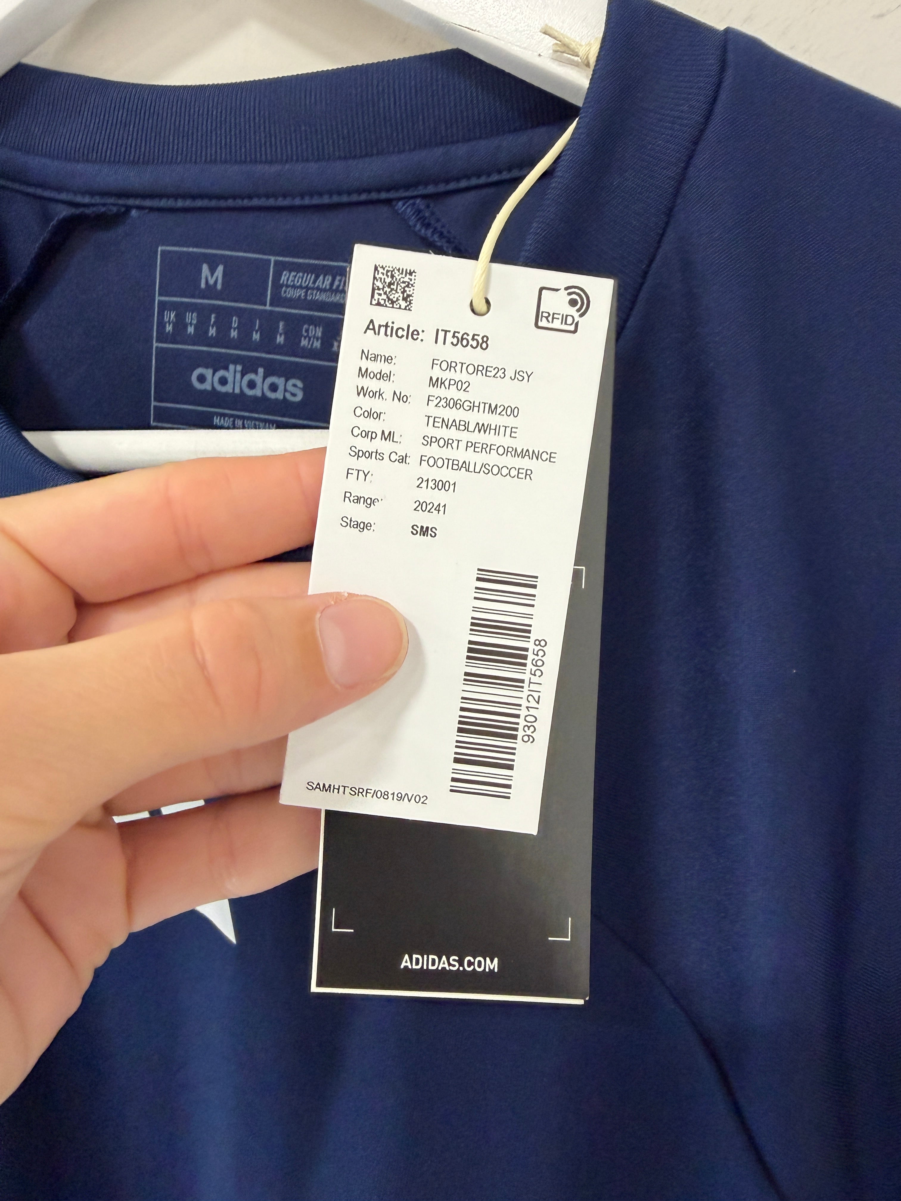 Adidas Fortore 23 Jersey Mens Sz Medium