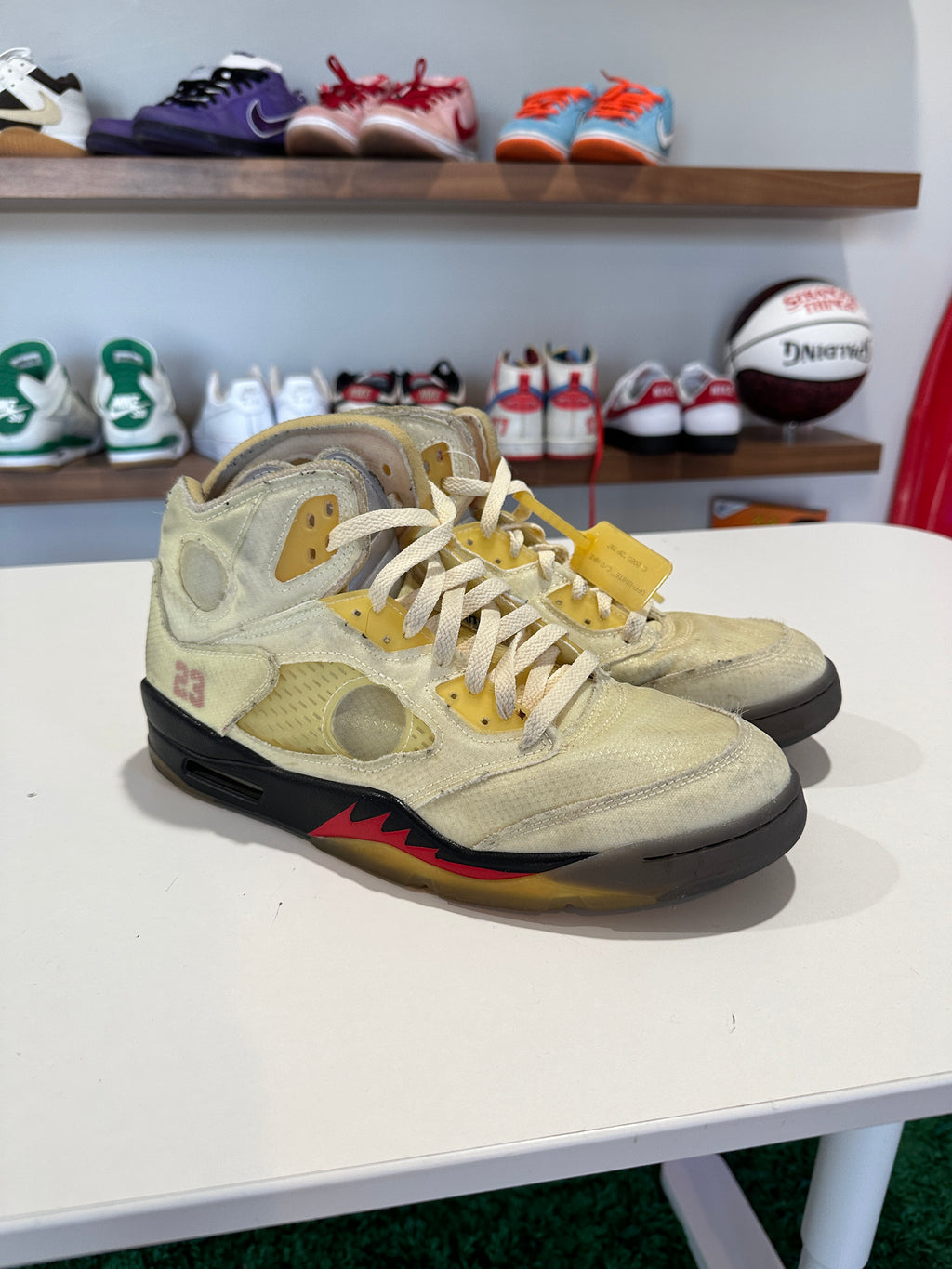 Jordan 5 Retro Off-White Sail Sz 11 NO BOX