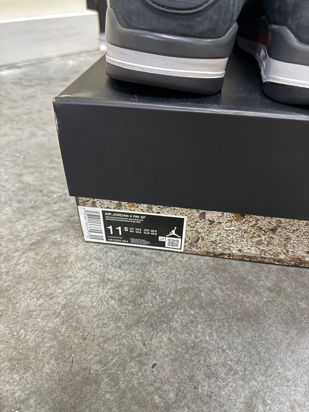 Jordan 4 RM SP Nigel Sylvester Driveway Grey Sz 11.5